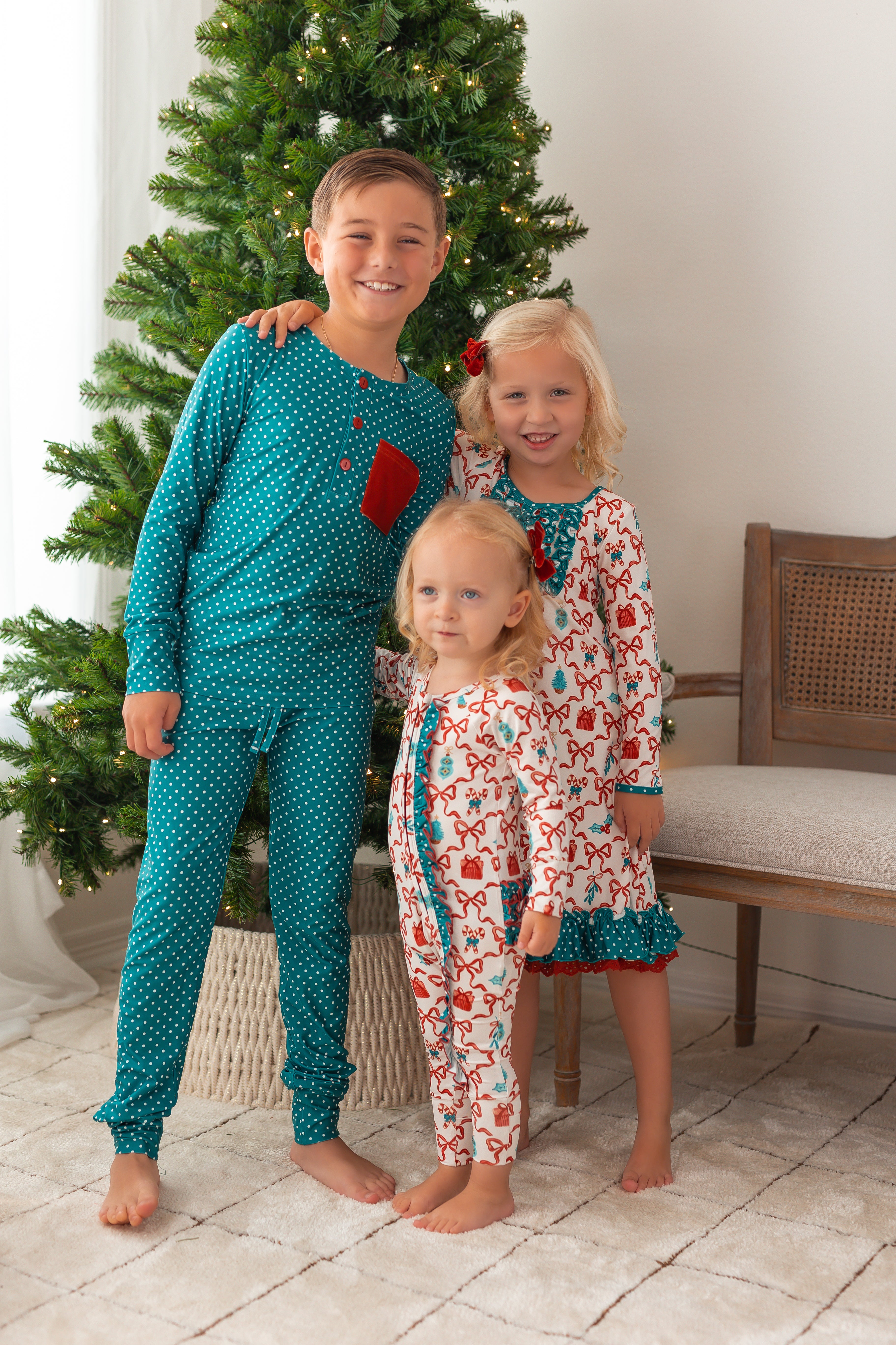 Boy's Loungewear Set - Trellis Tidings