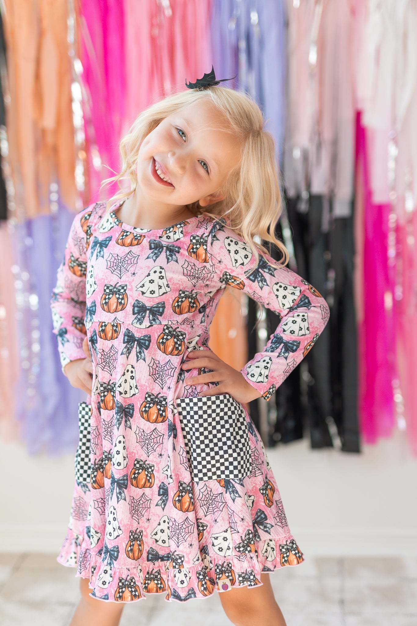 Elara Knit Dress - Haunted Hearts (Pre-Order)