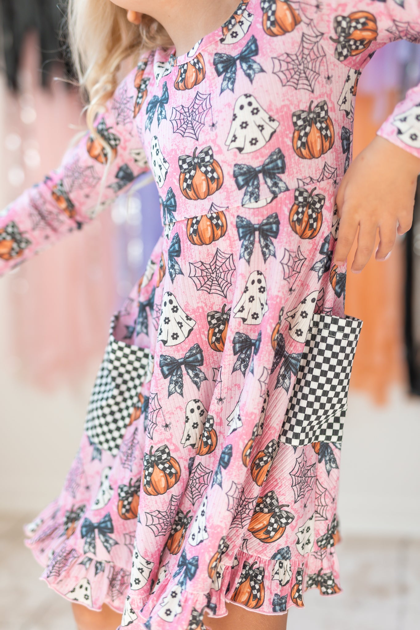 Elara Knit Dress - Haunted Hearts (Pre-Order)