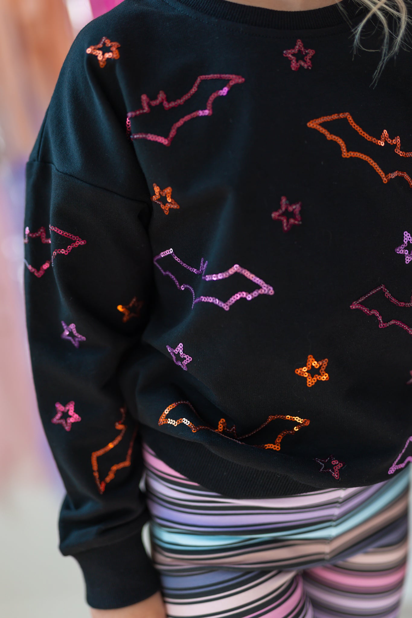 Sequin Sweatshirt - Starry Fright (Pre-Order)