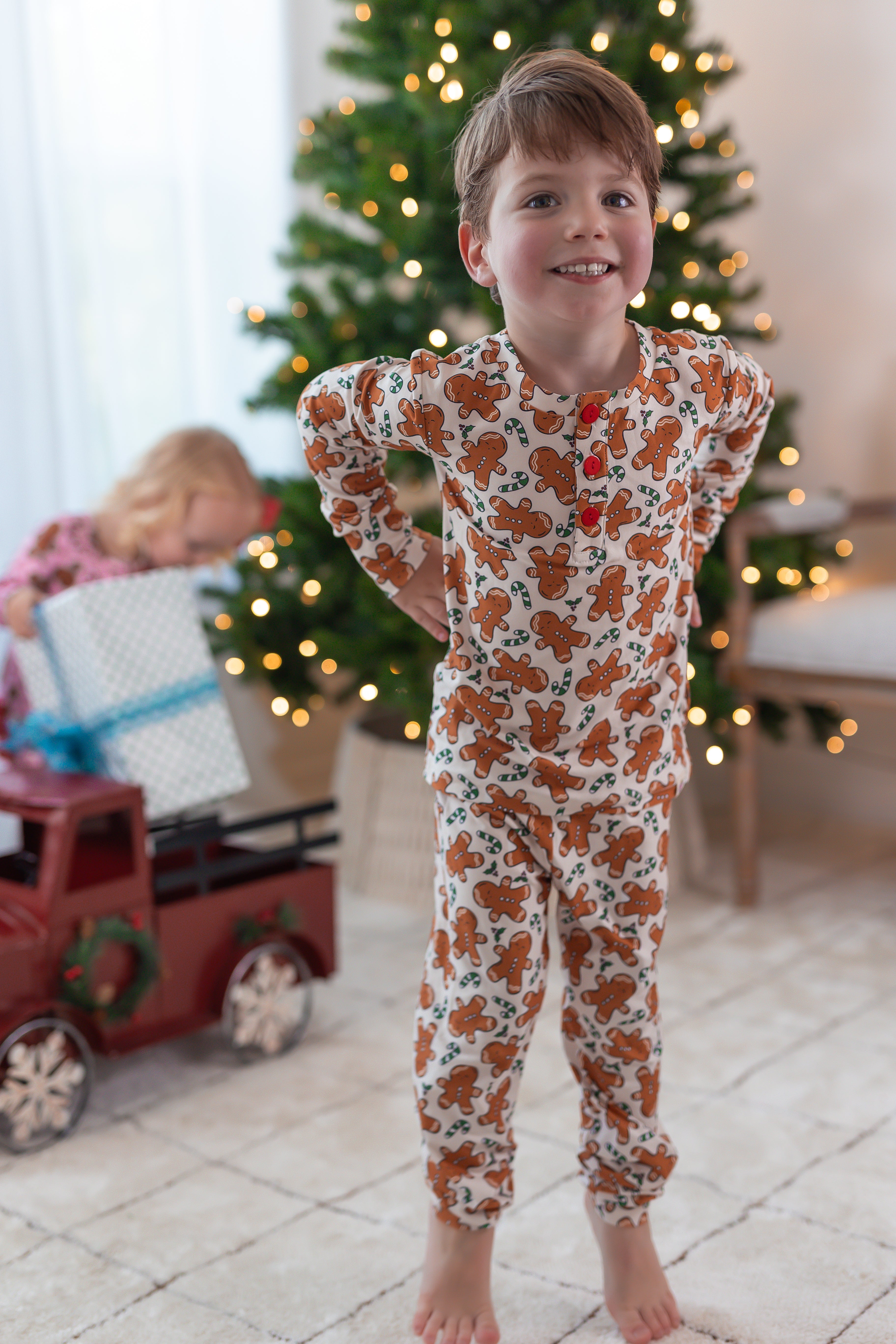 Boy's Loungewear Set - Sugar & Spice (PRE-ORDER)