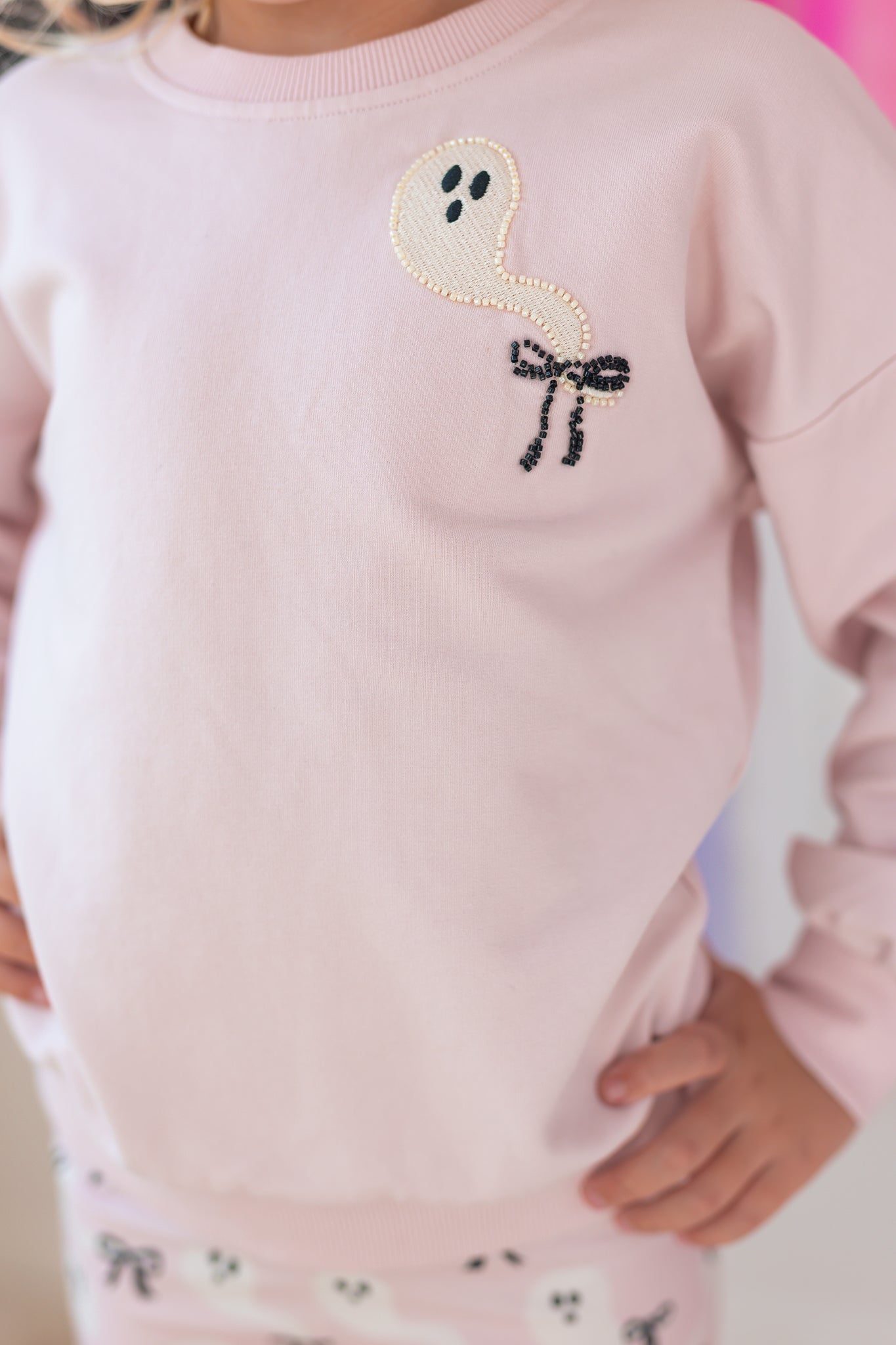 Beaded Sweatshirt - Glam Ghoul (Pre-Order)