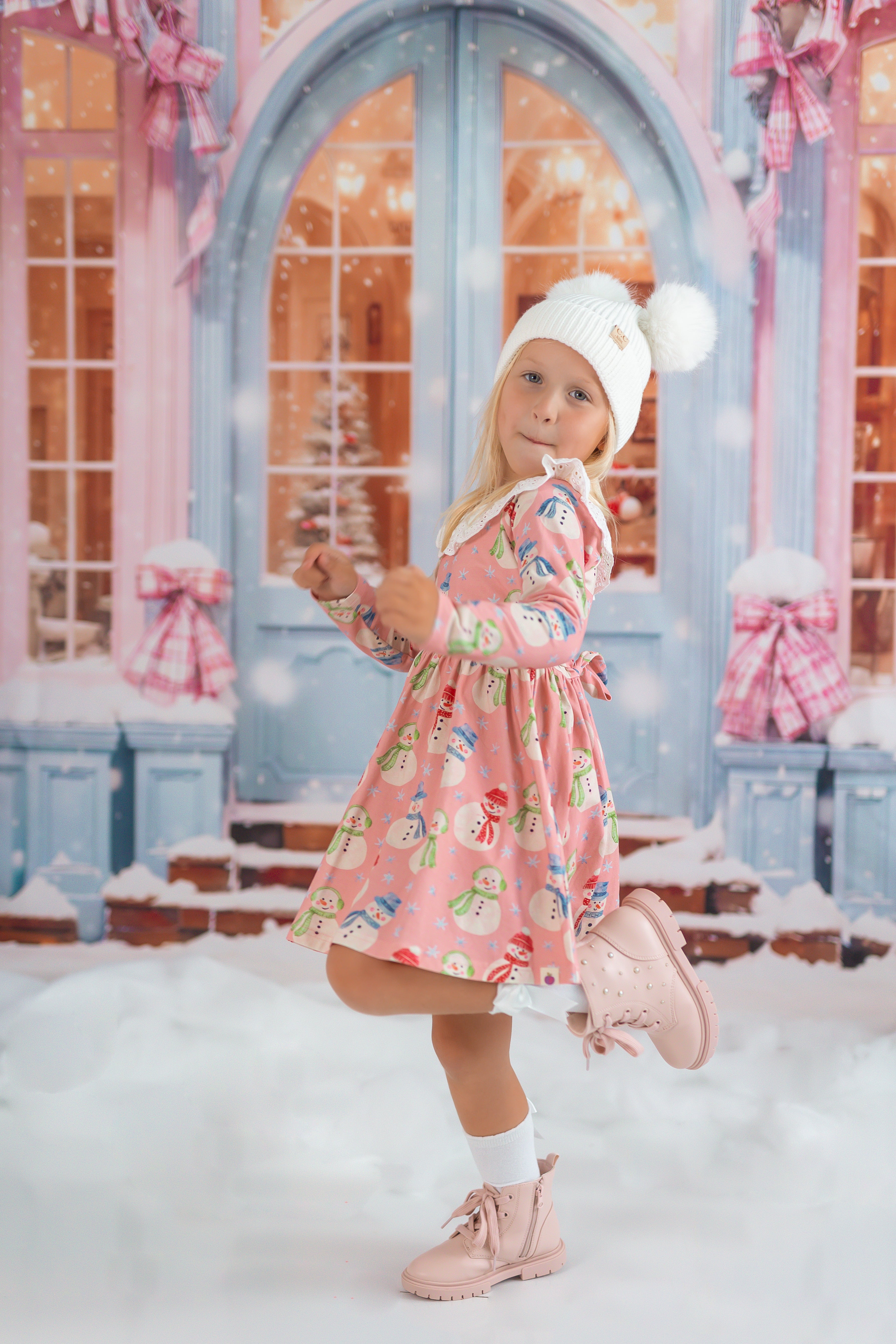 Penelope Dress - Frosty Fun