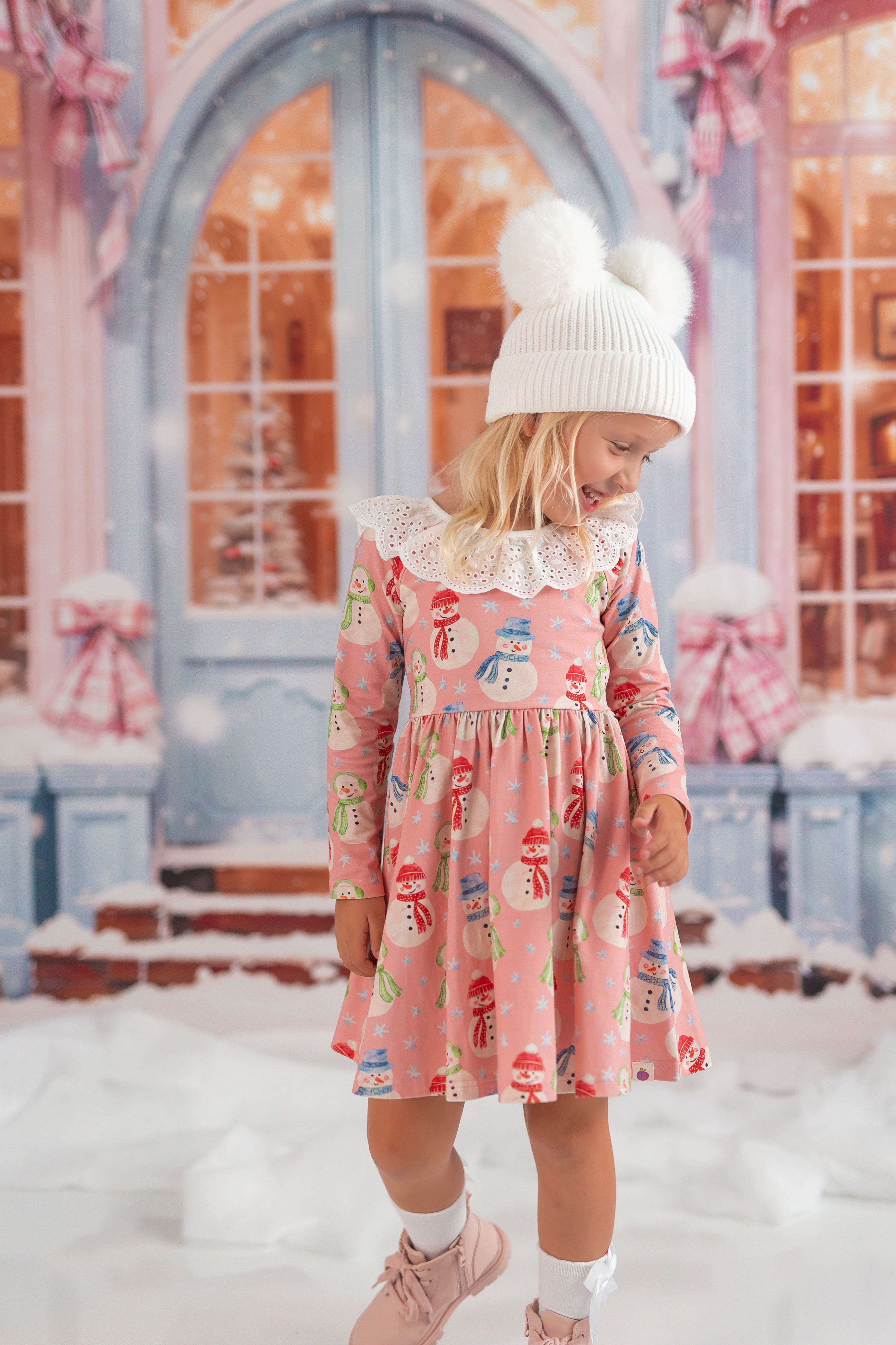 Penelope Dress - Frosty Fun