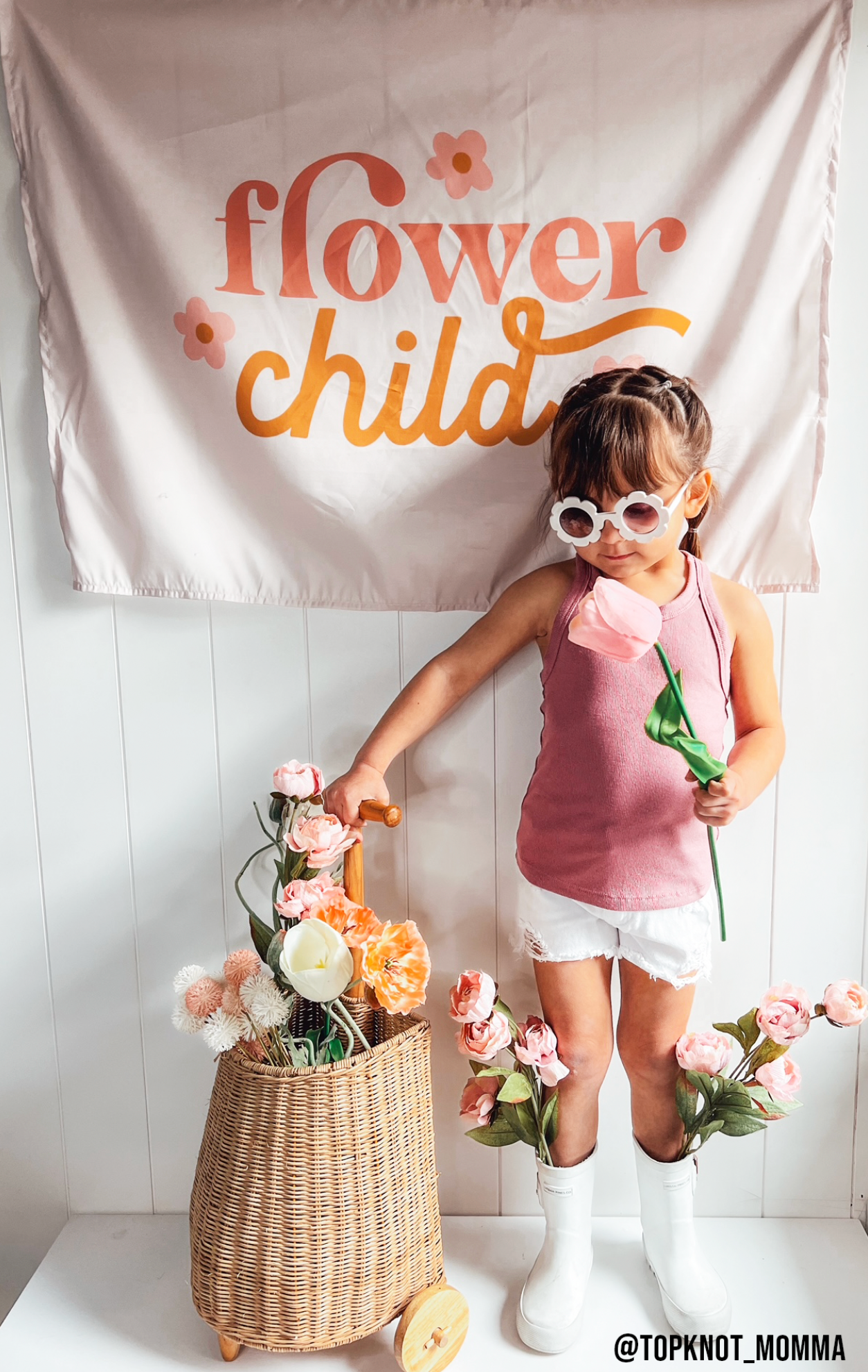 Flower Child Banner 36"X24"