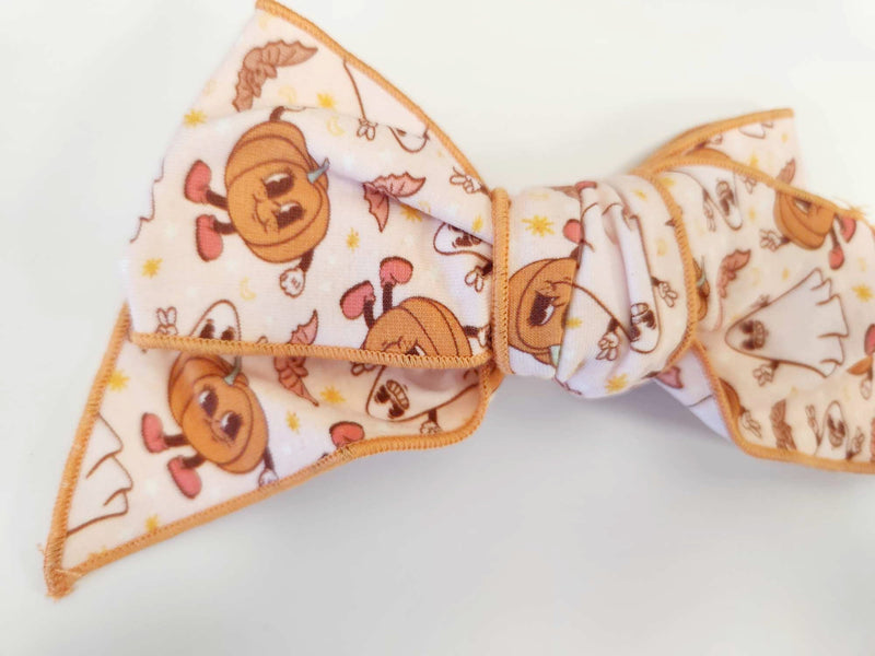 Oversized Hair Clip - Pumpkin Patch