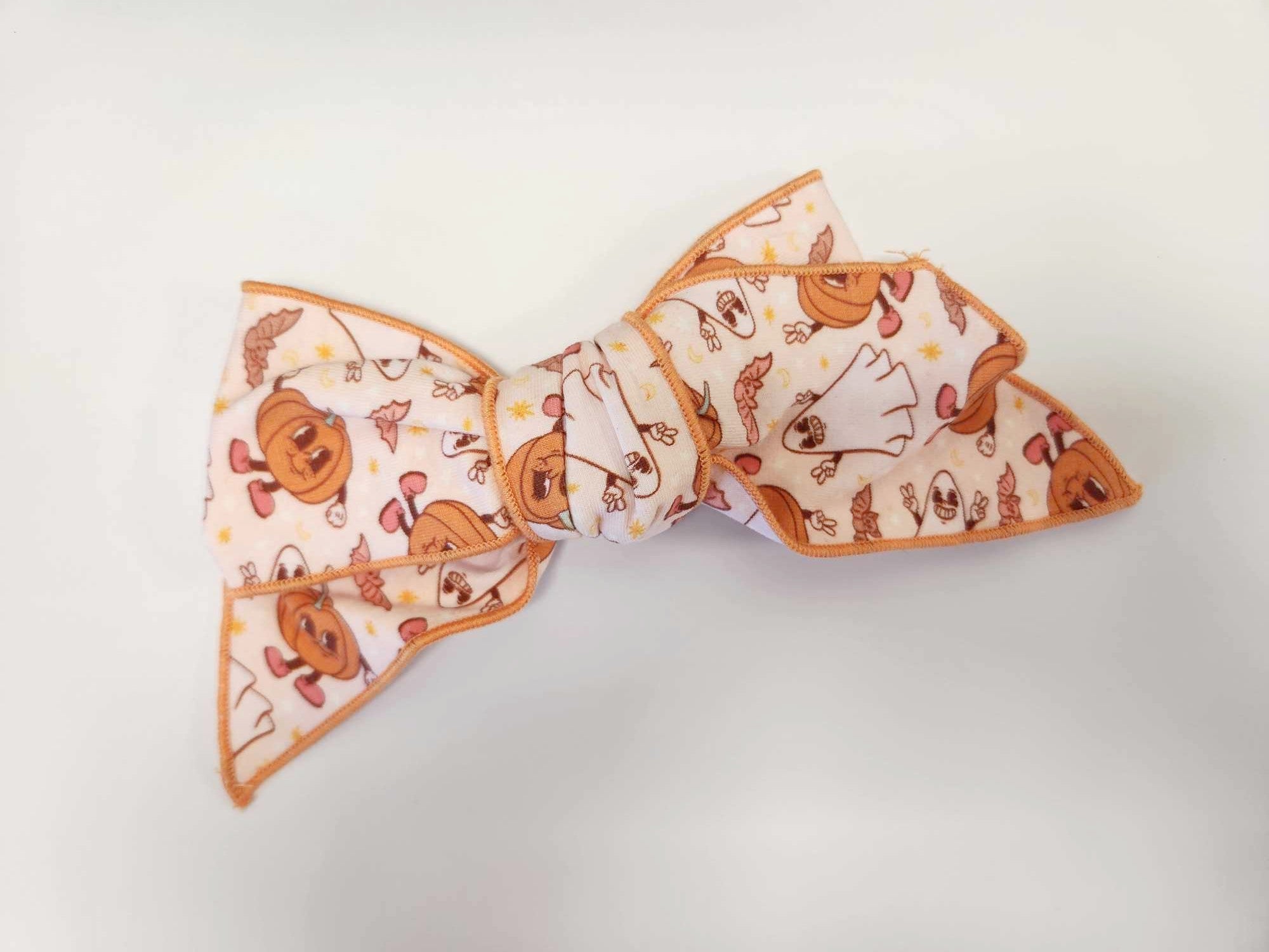 Oversized Hair Clip - Pumpkin Patch