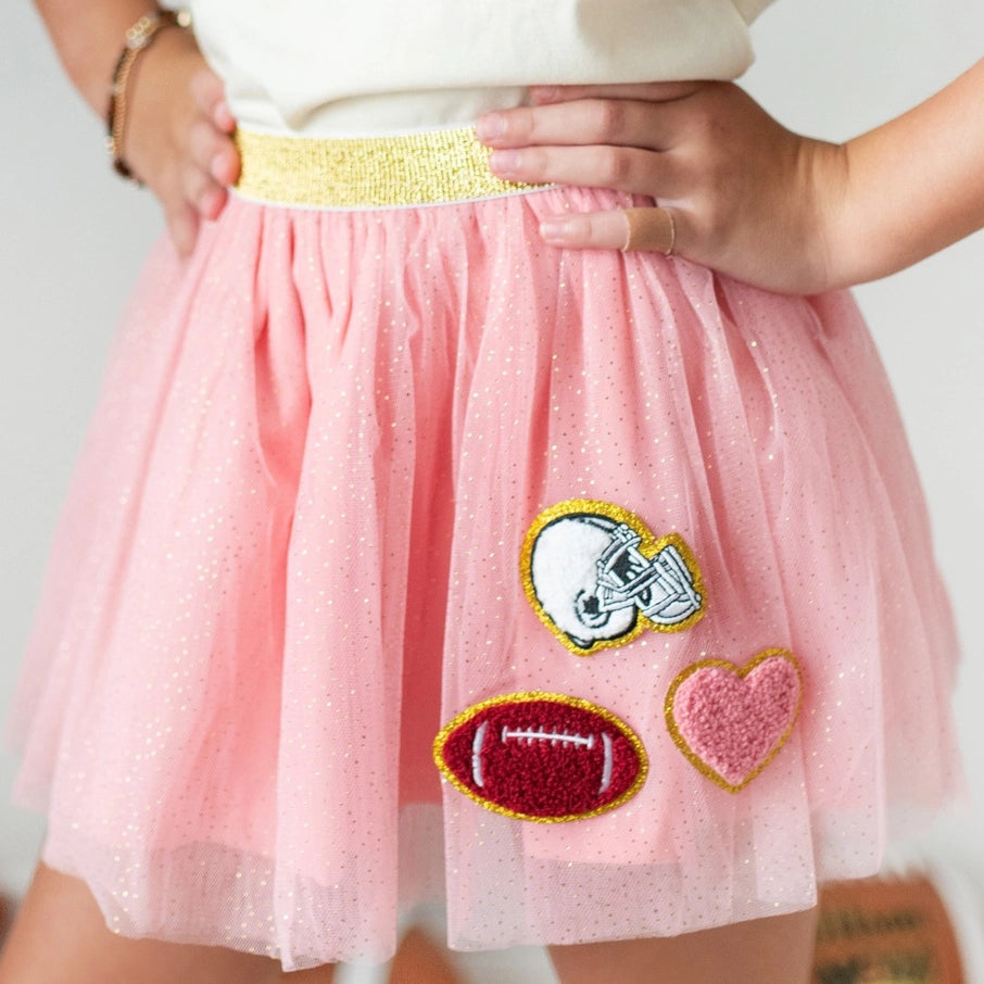 Sweet Wink Football Patch Tutu