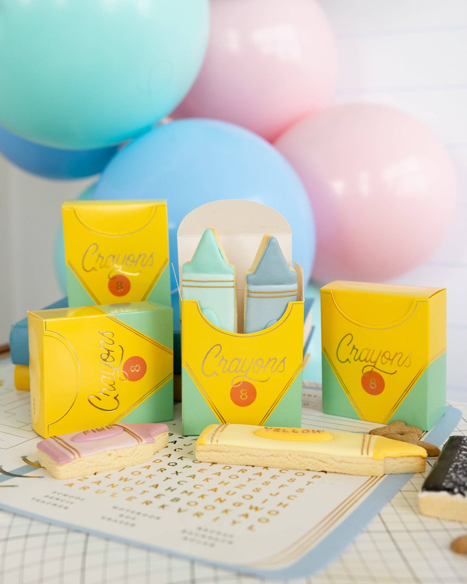Crayon Treat Boxes - 6 PK