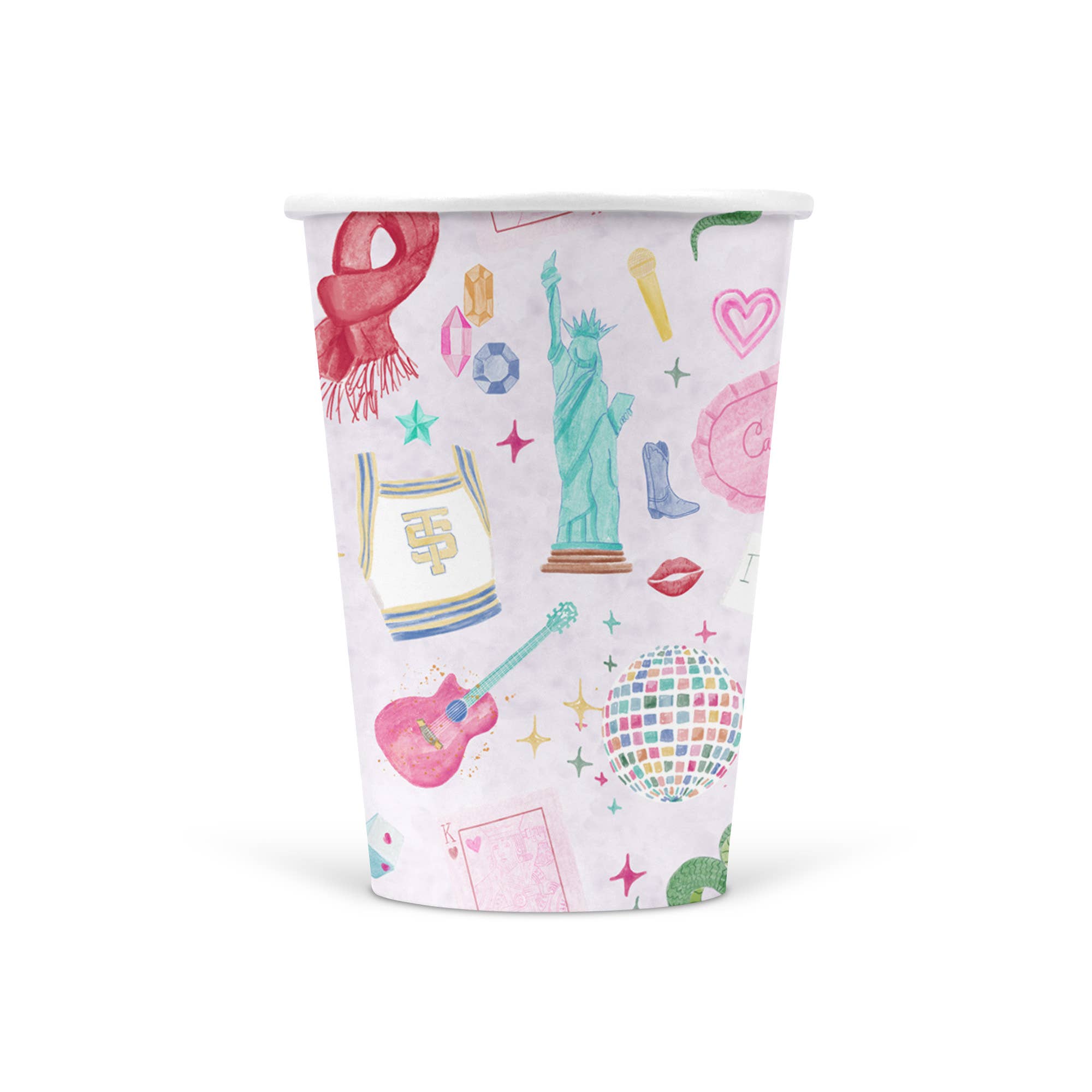 Taylor Swift Paper Cups - 10 PK