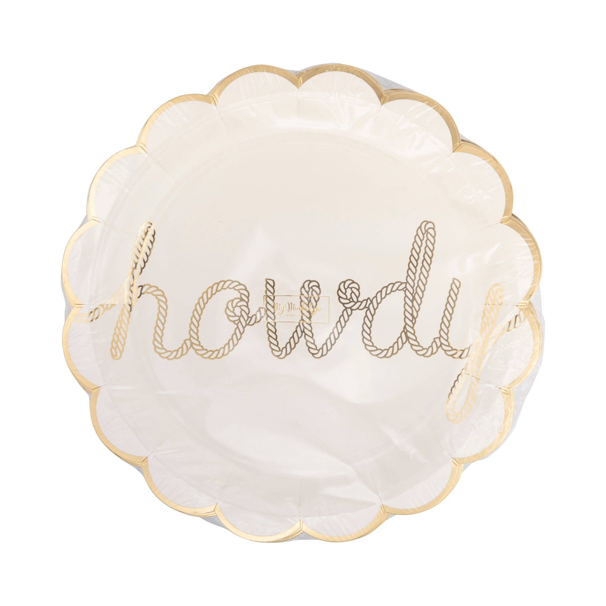 Howdy Paper Plate - 8 PK