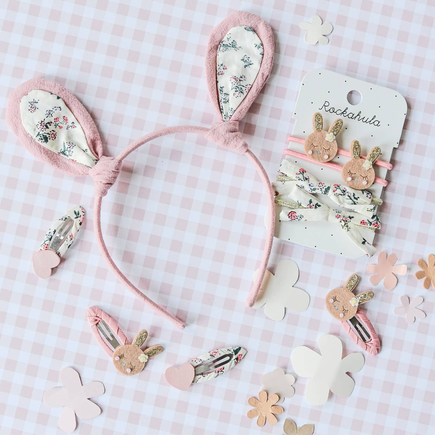 Flora Bunny Ponytail Holders