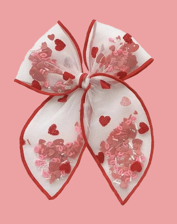 Mesh Shaker Bow - Kisses