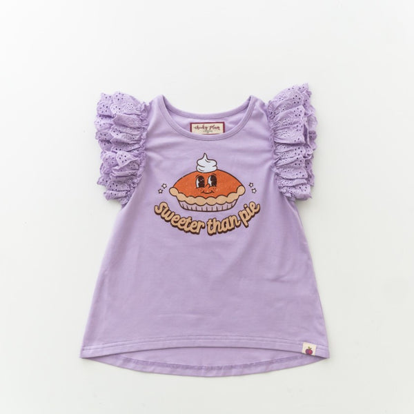 Vintage Eyelet Tee - Sweeter Than Pie