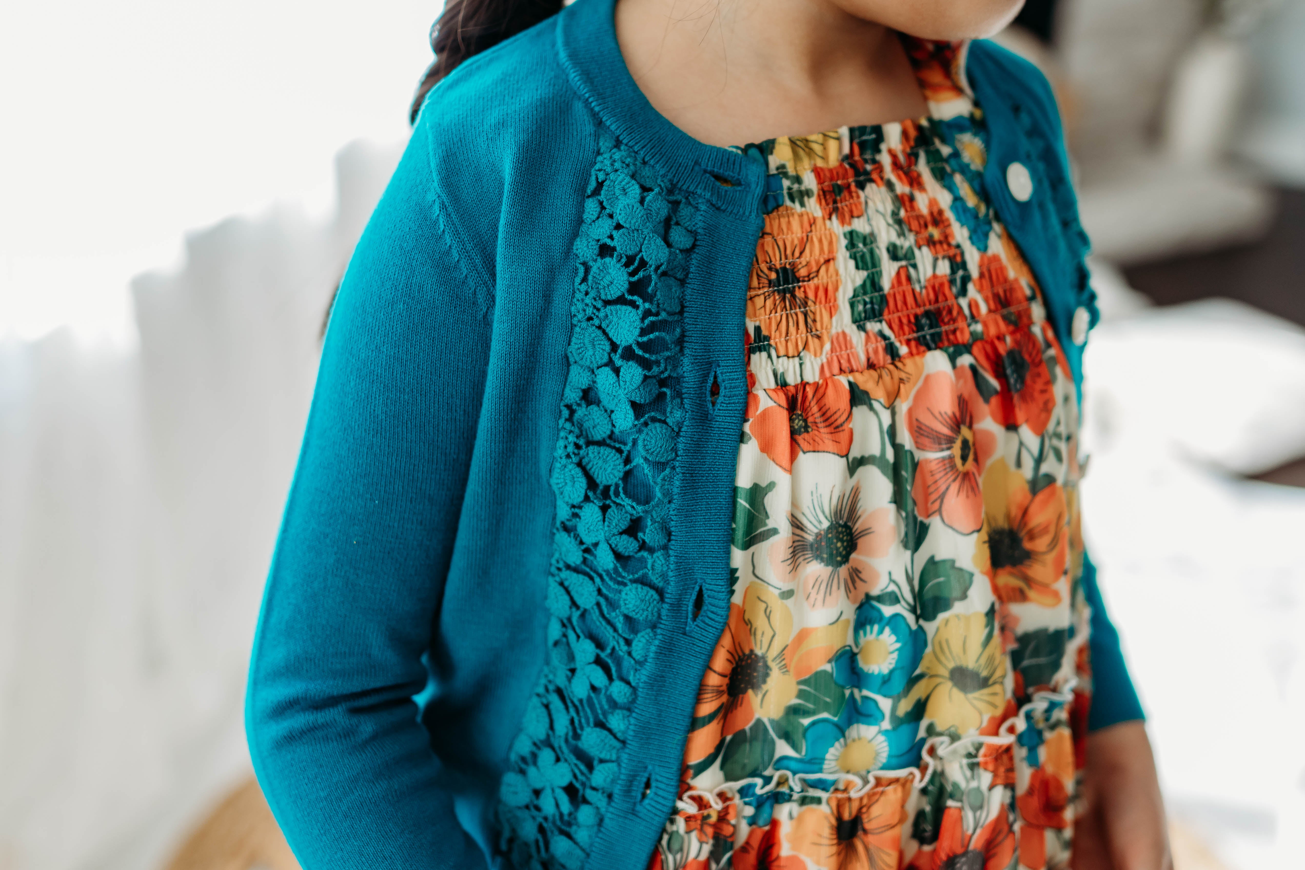 Cardigan - Teal Revival