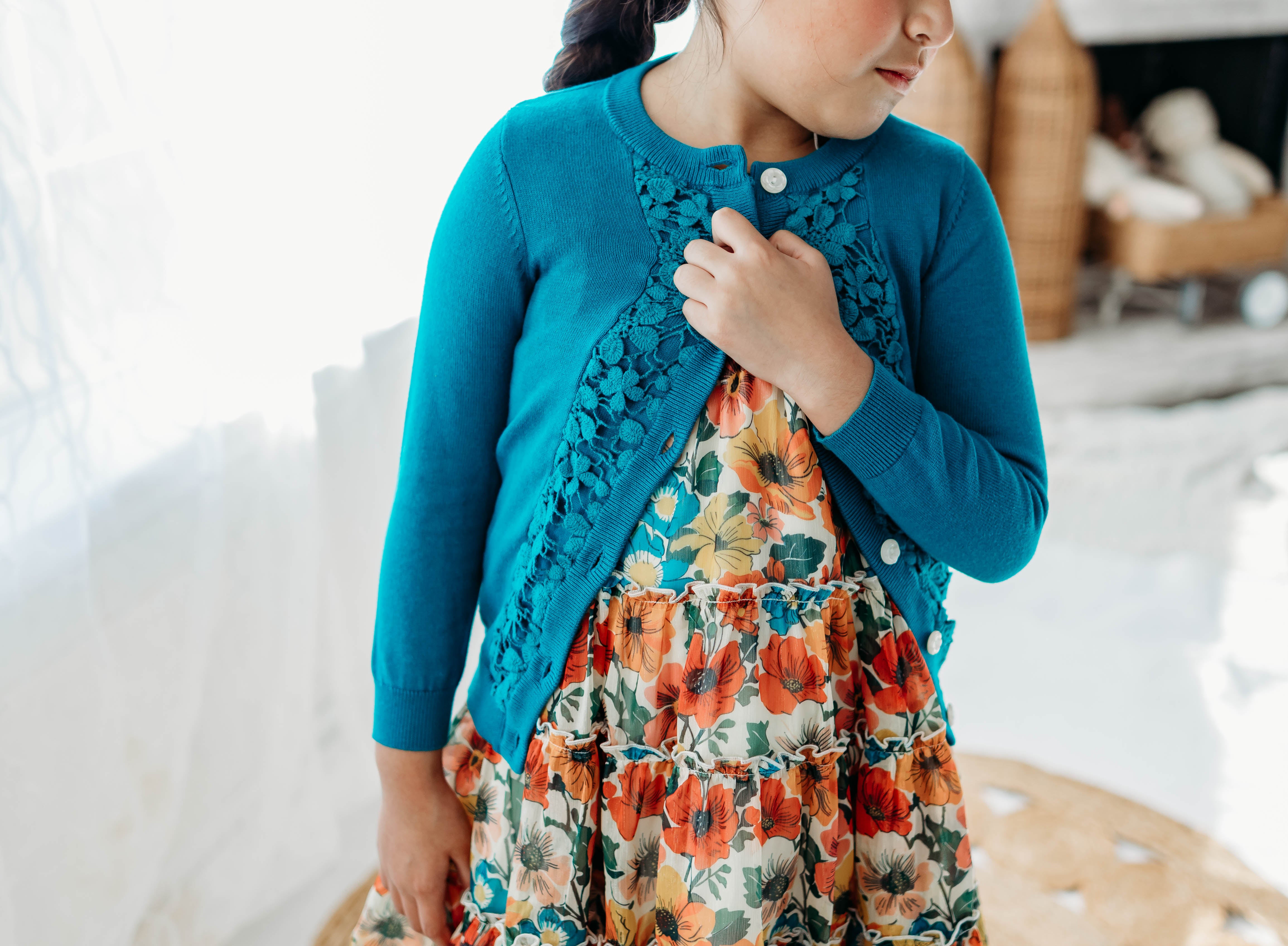 Cardigan - Teal Revival