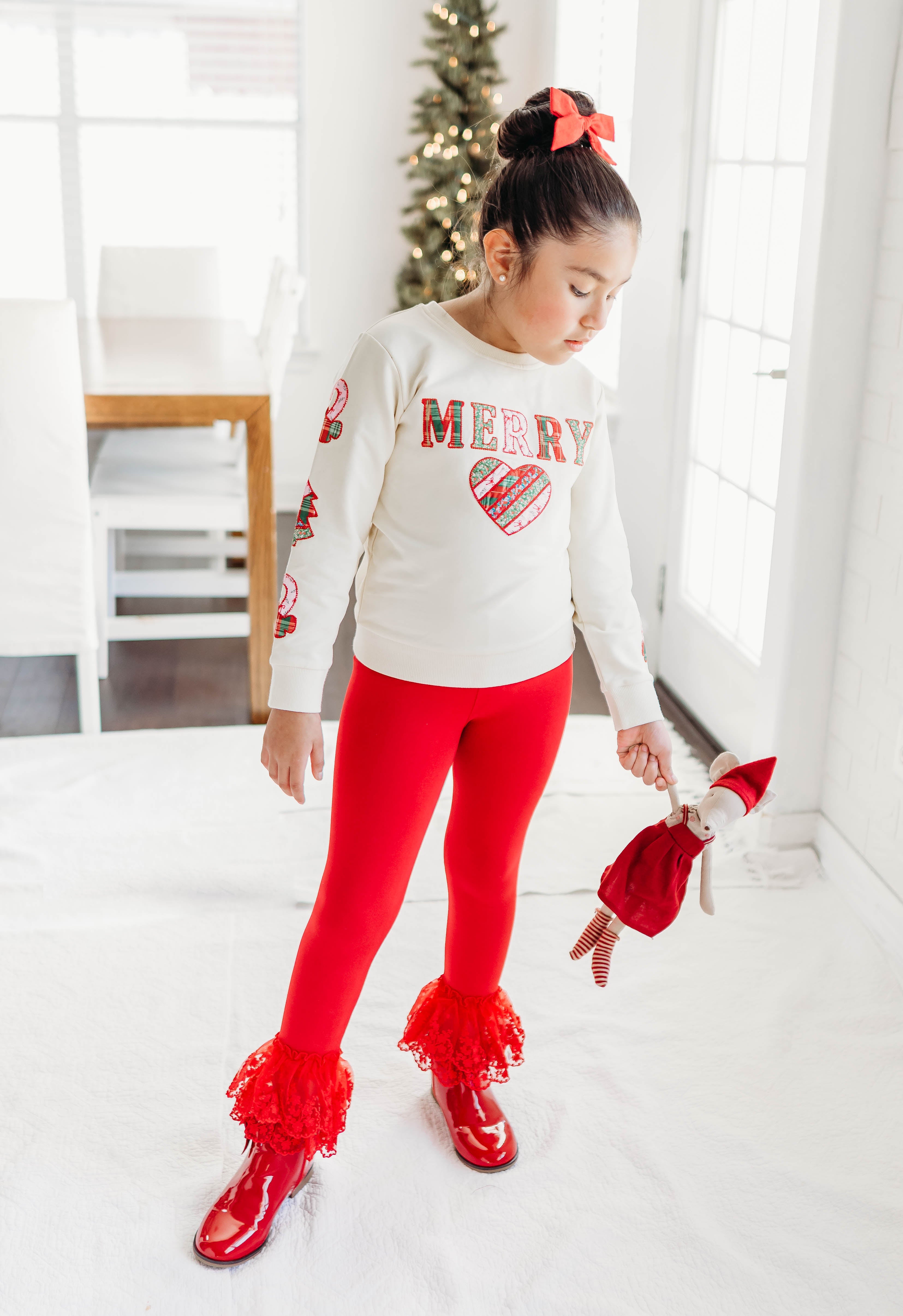 Applique Sweater  - Merry & Stitched (Pre-Order)