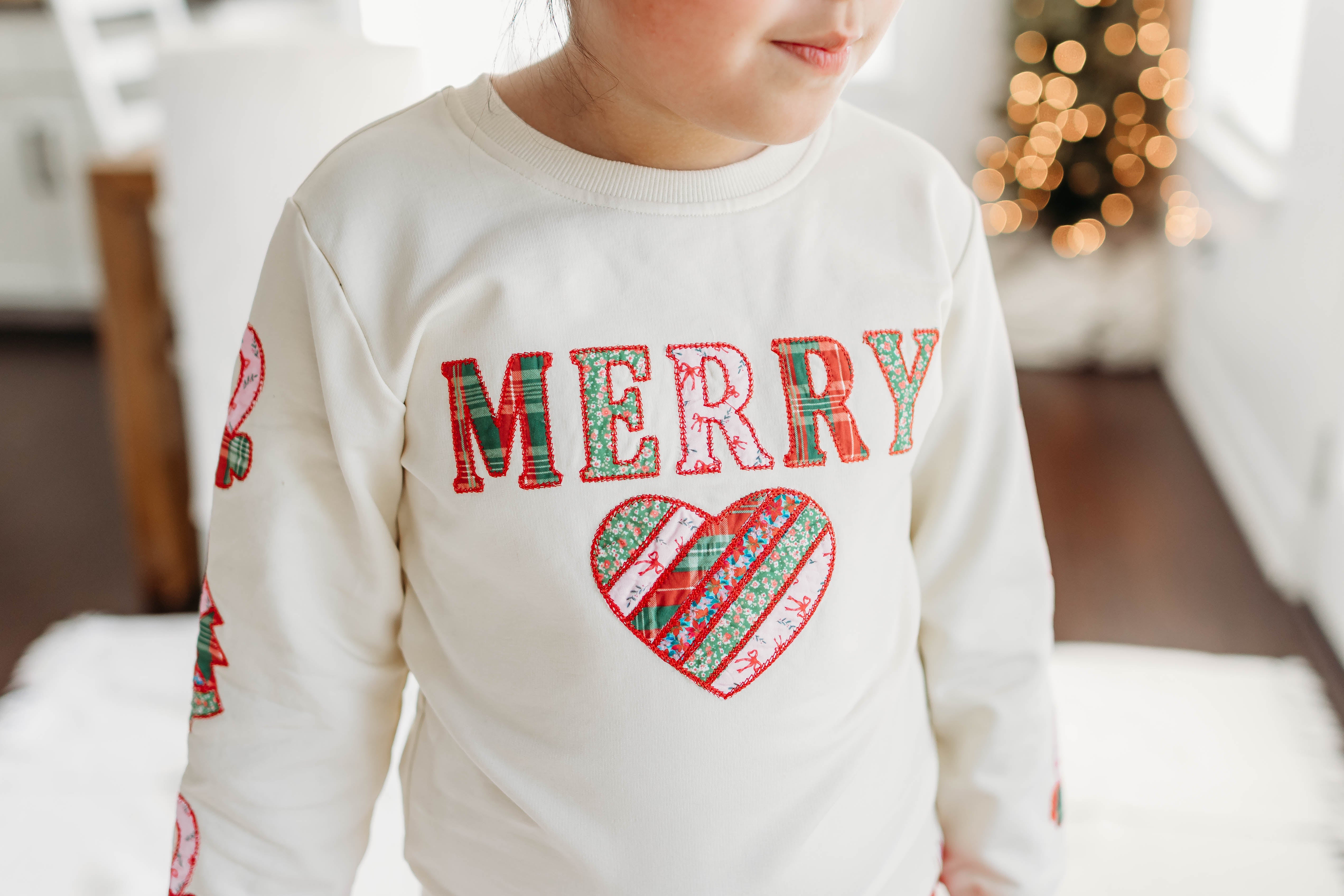 Applique Sweater  - Merry & Stitched (Pre-Order)
