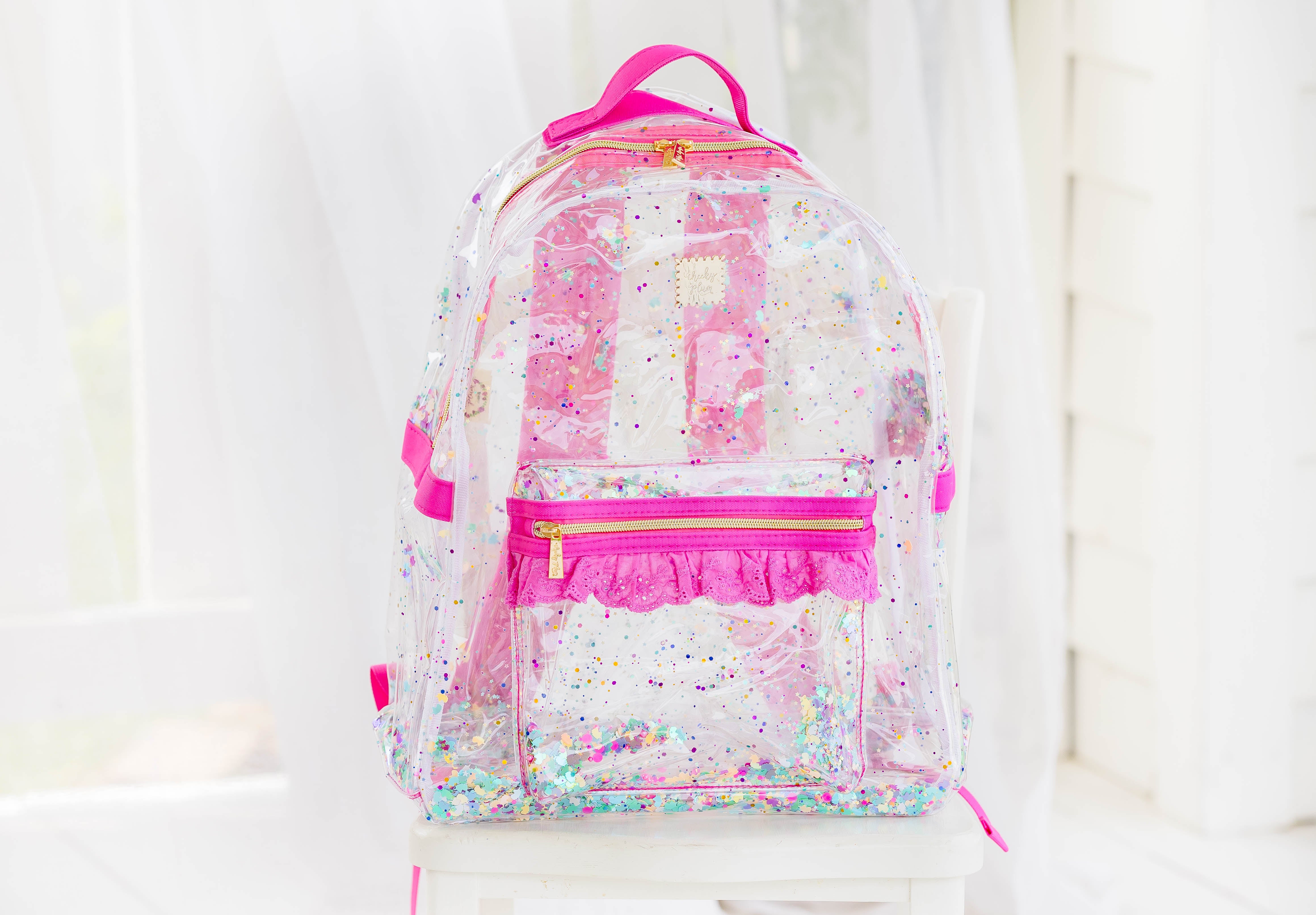Bree Backpack Clear Pink (Pre-Order)