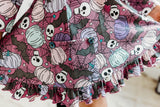 Elara Knit Ribbed Dress - Monster Mash