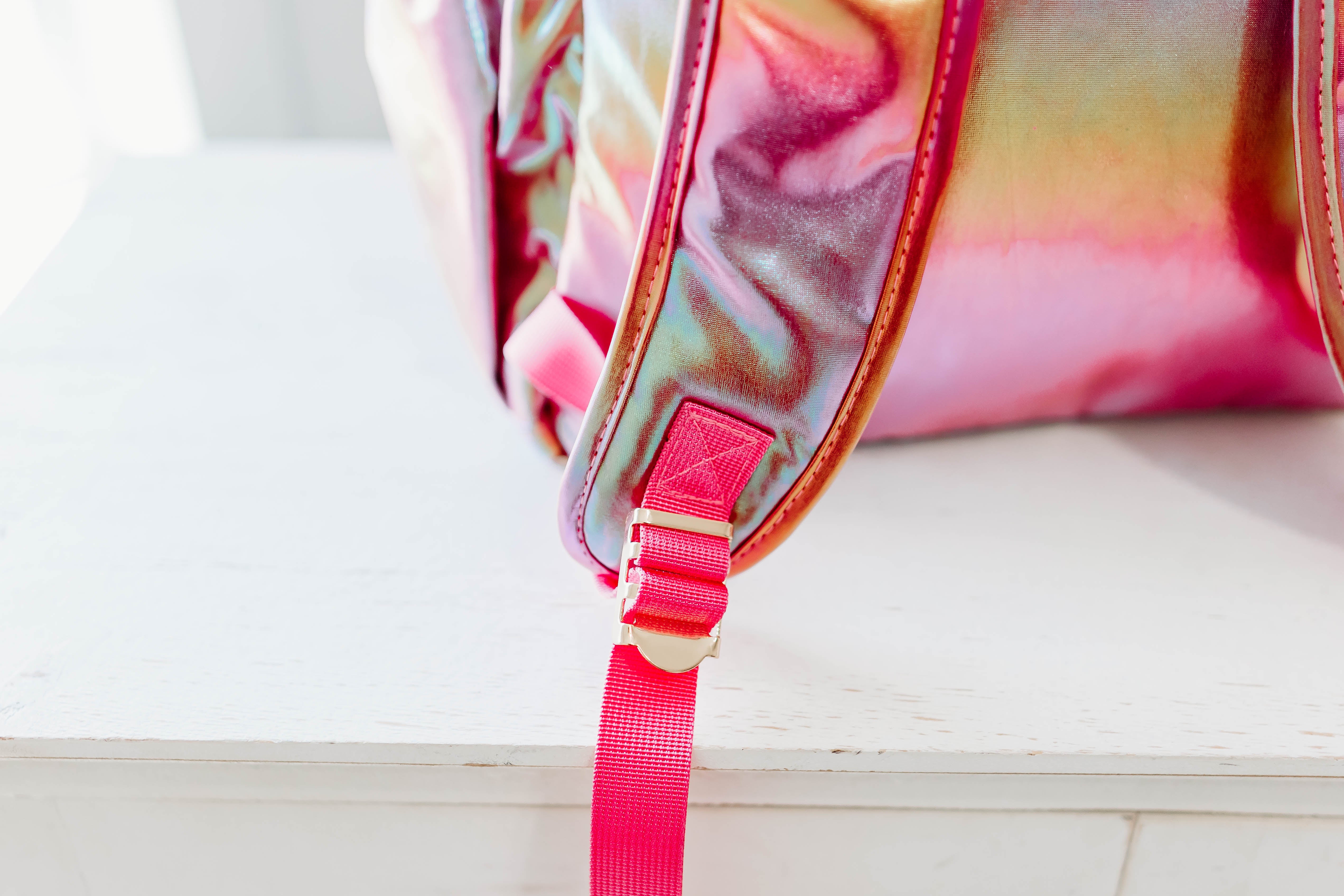 Bree Backpack - Metallic Fuchsia