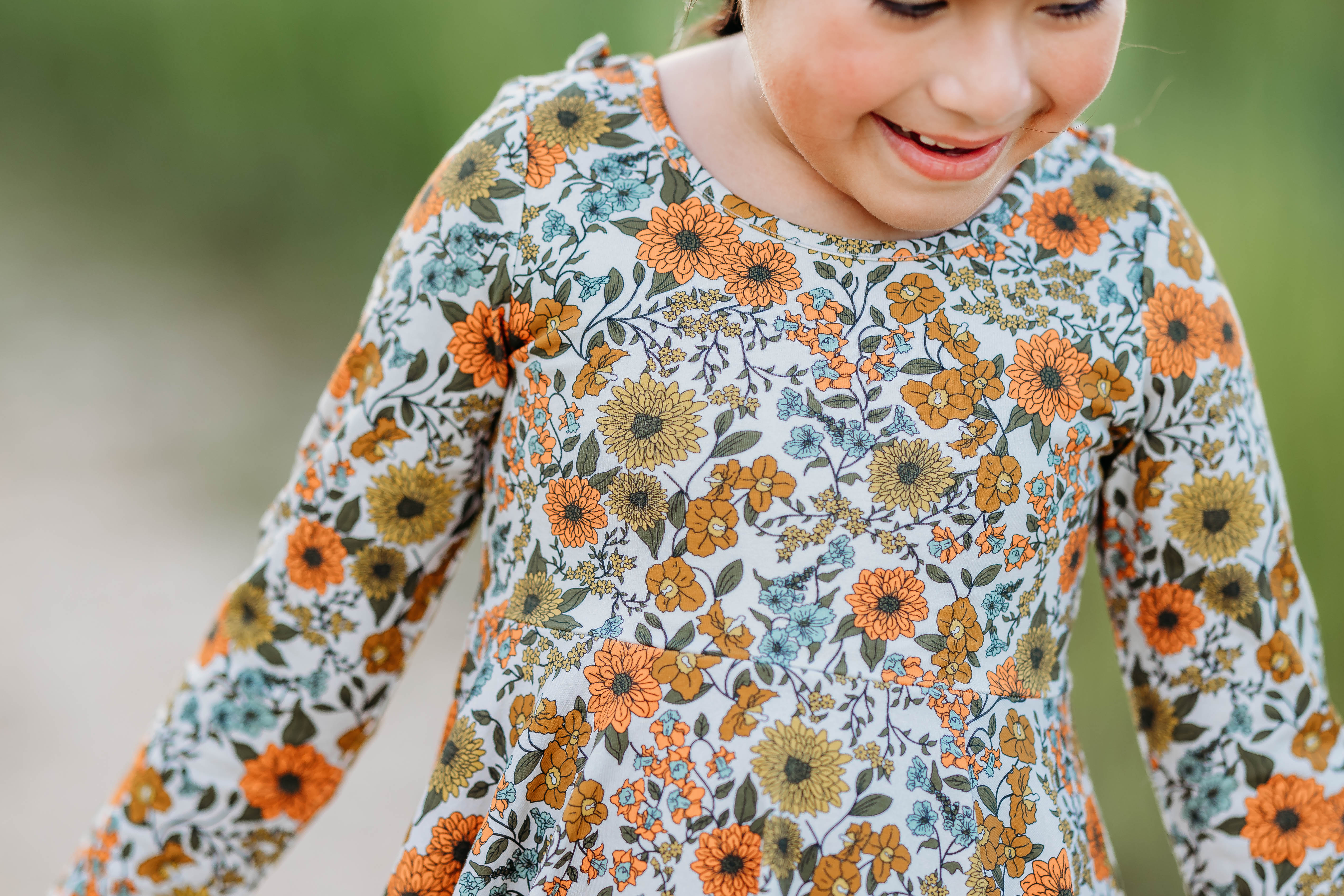 Elara Knit Dress - Marigold Meadow