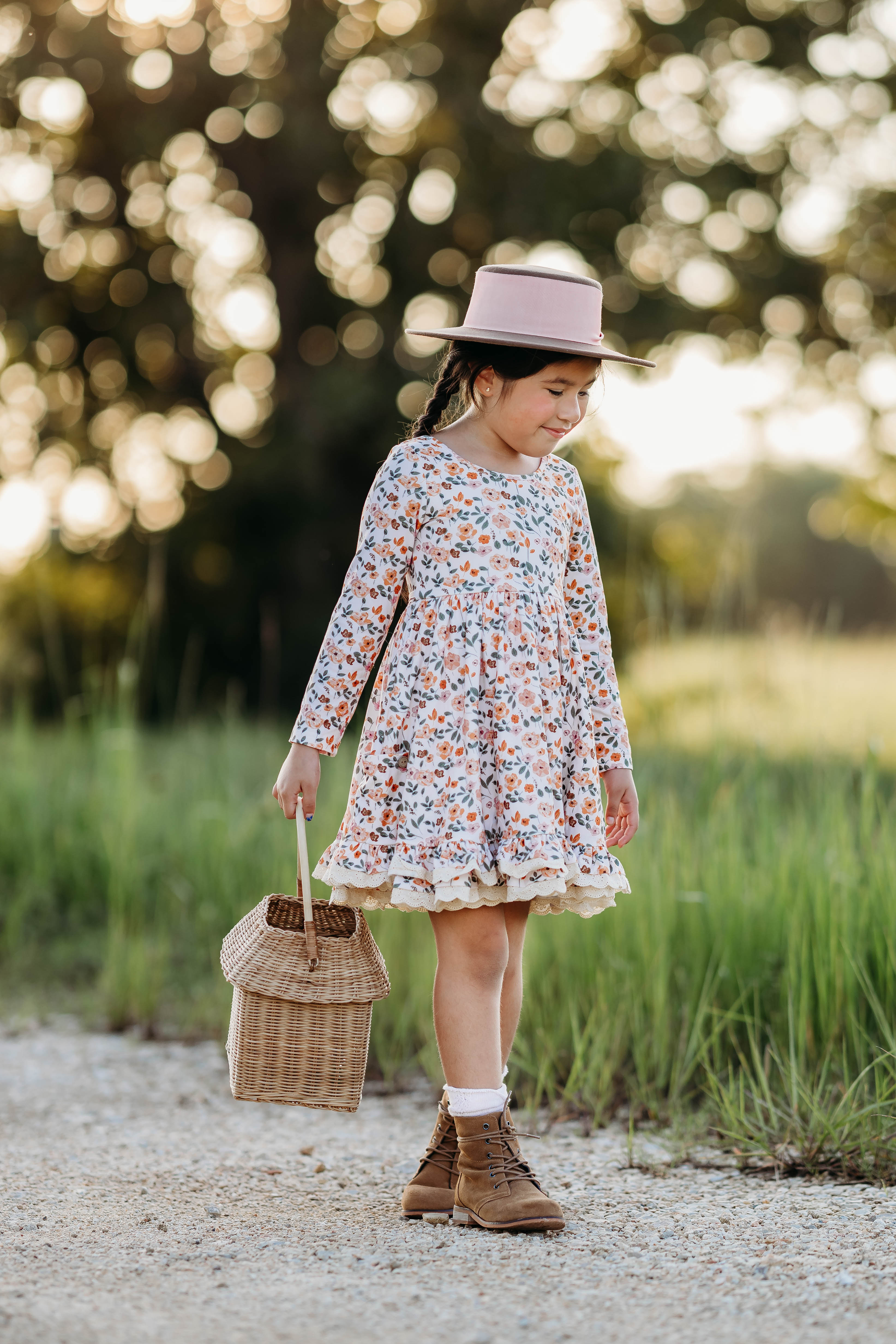 Myra Knit Dress - Harvest Bloom