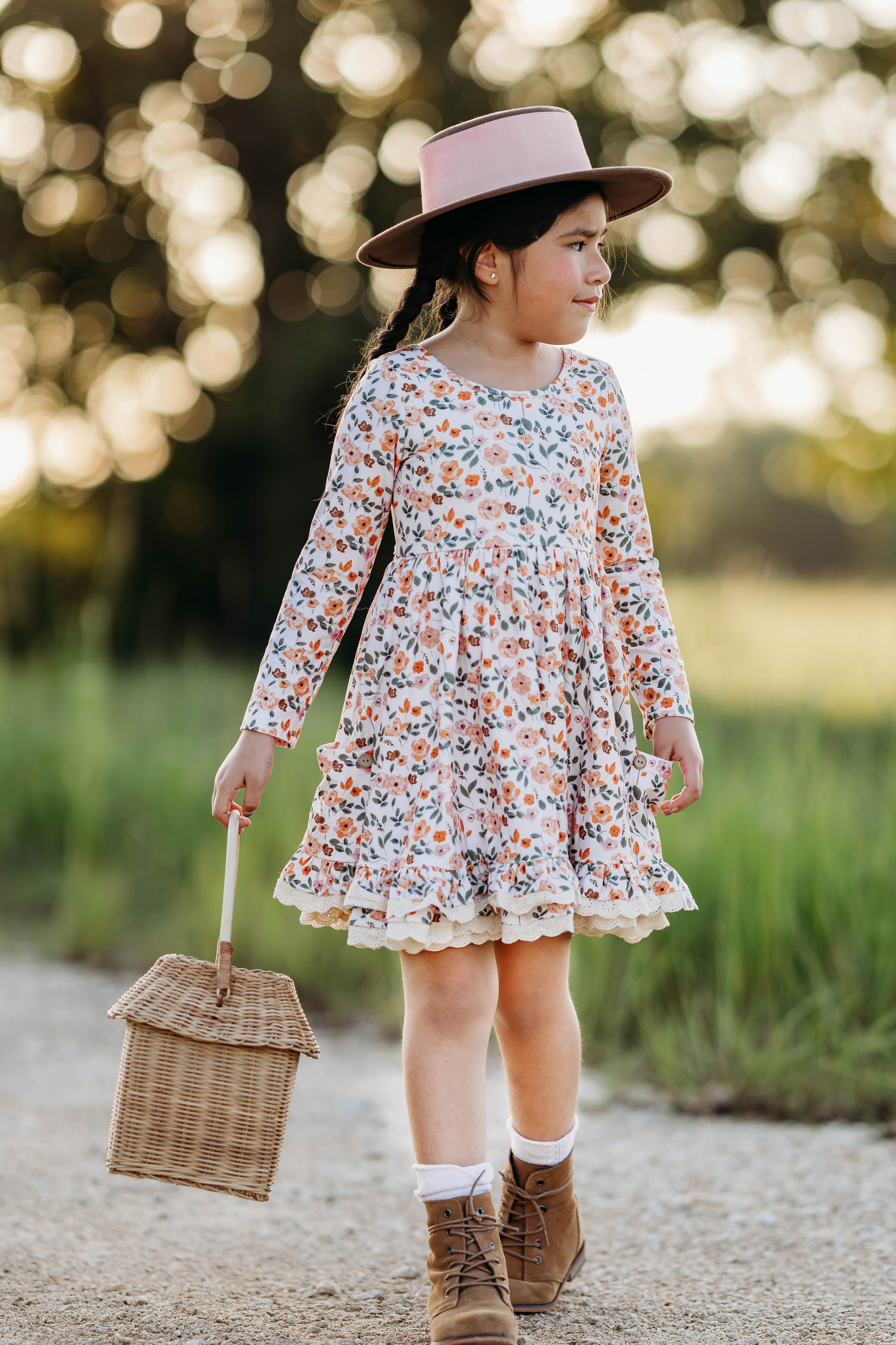 Myra Knit Dress - Harvest Bloom