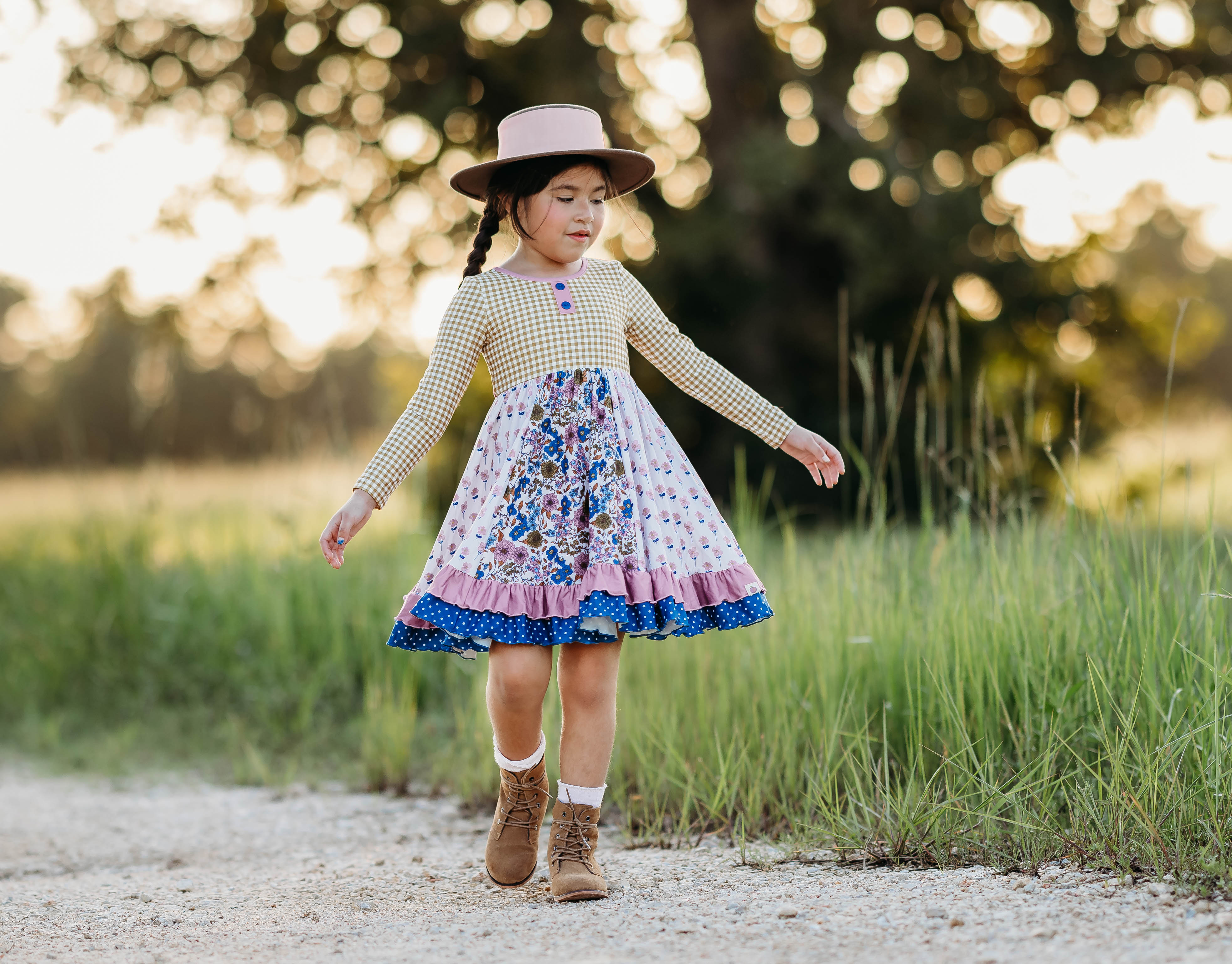 Kate Knit Dress - Violet Fields