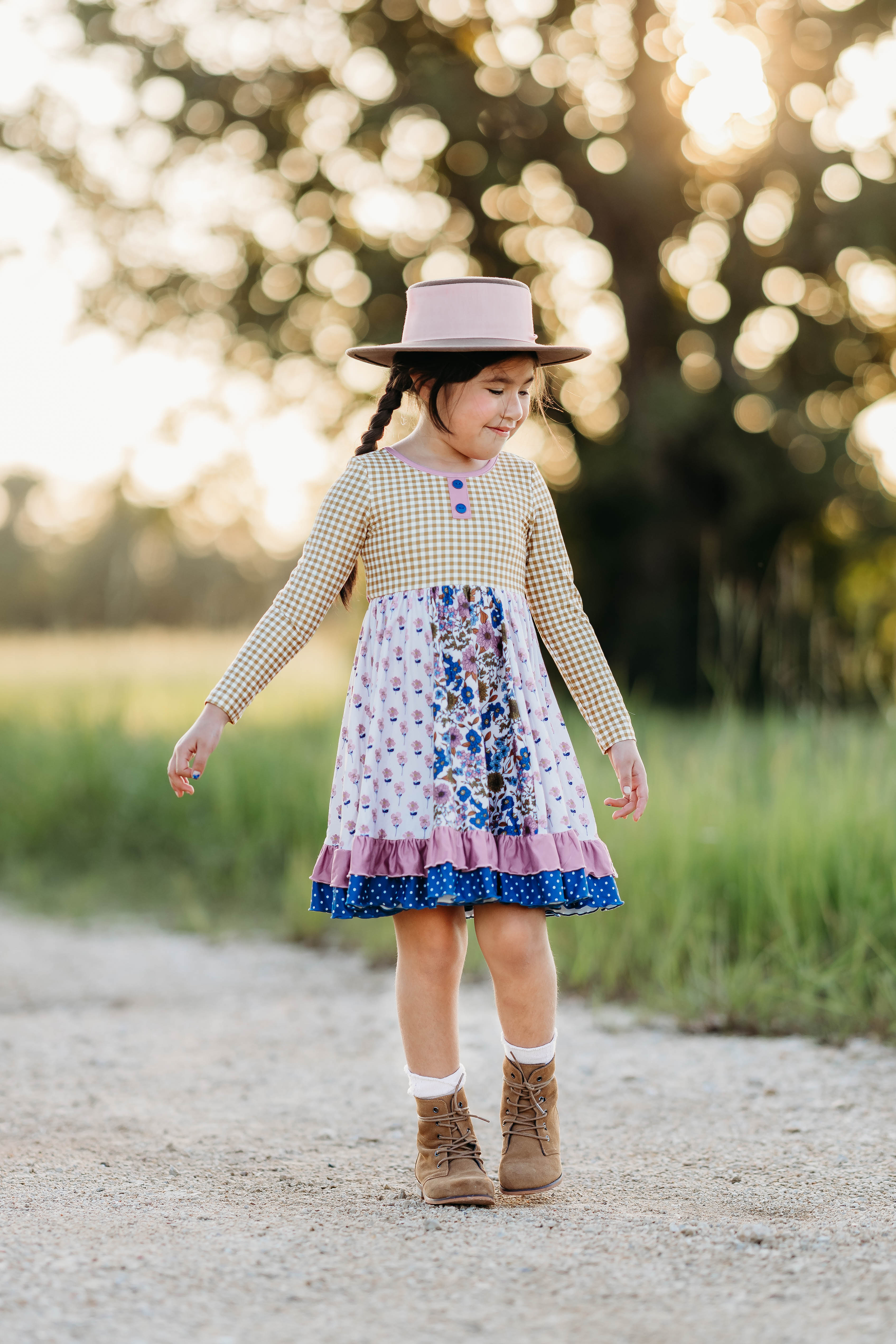 Kate Knit Dress - Violet Fields