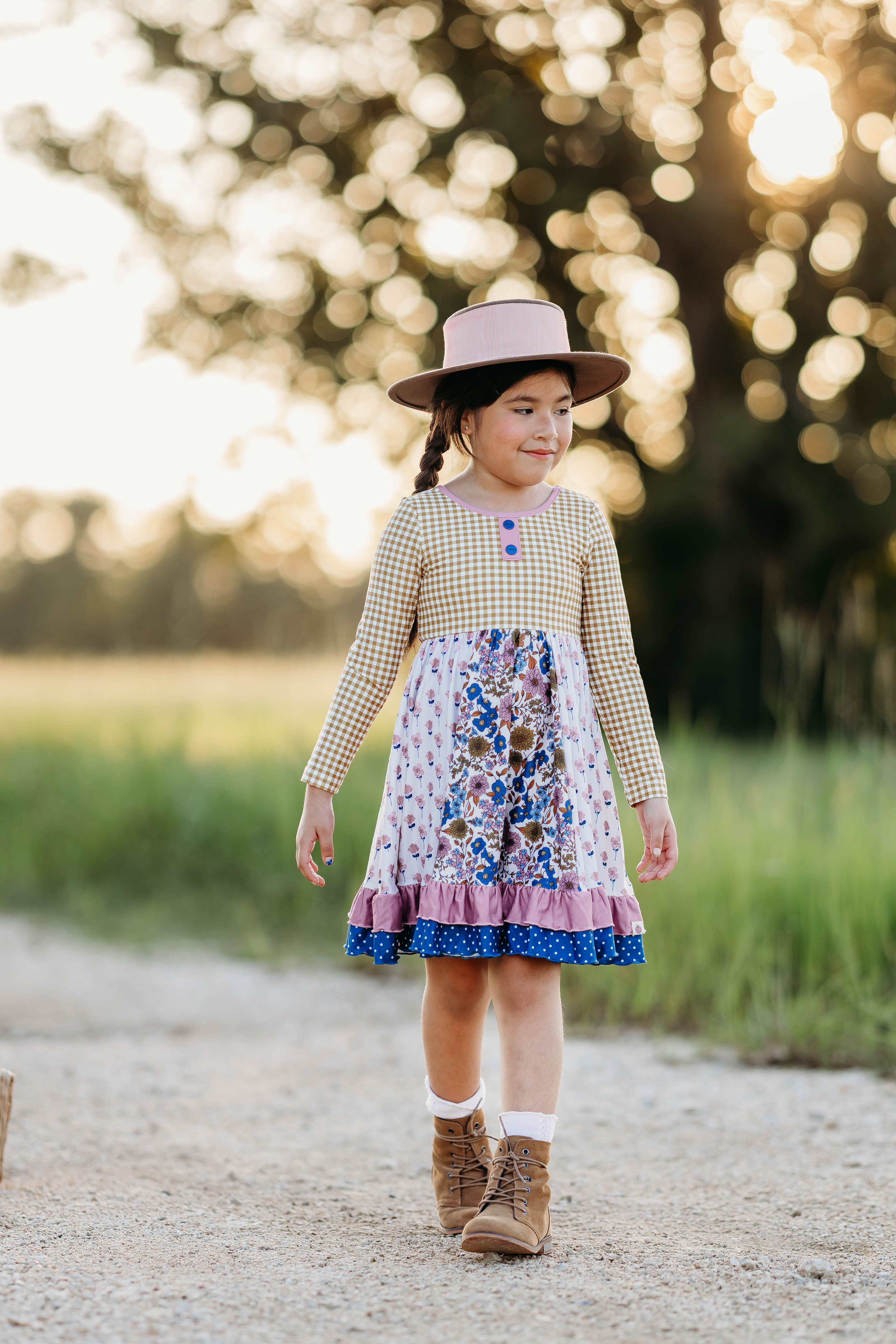 Kate Knit Dress - Violet Fields