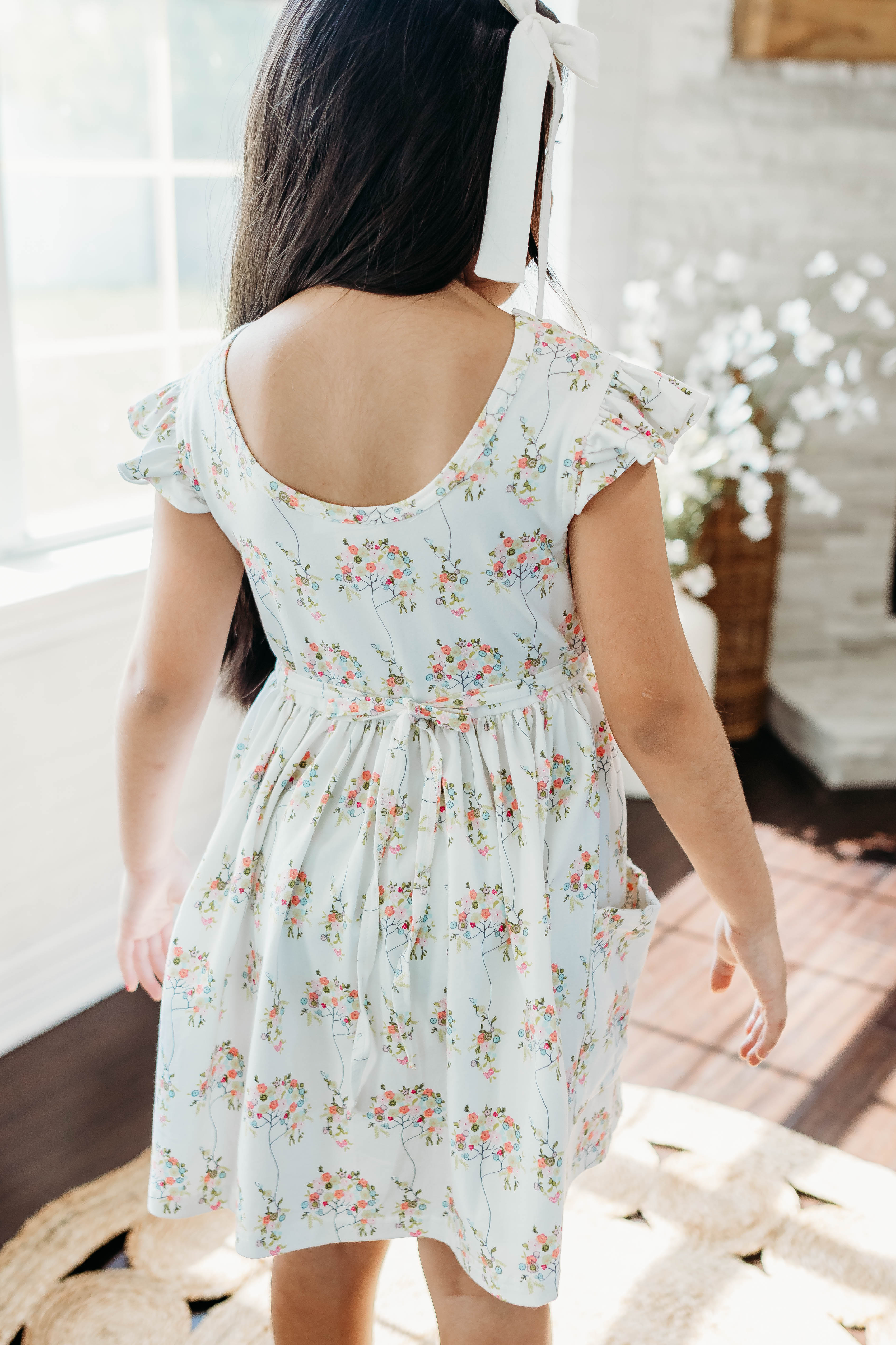 Penelope Knit Dress - Bitty Blooms