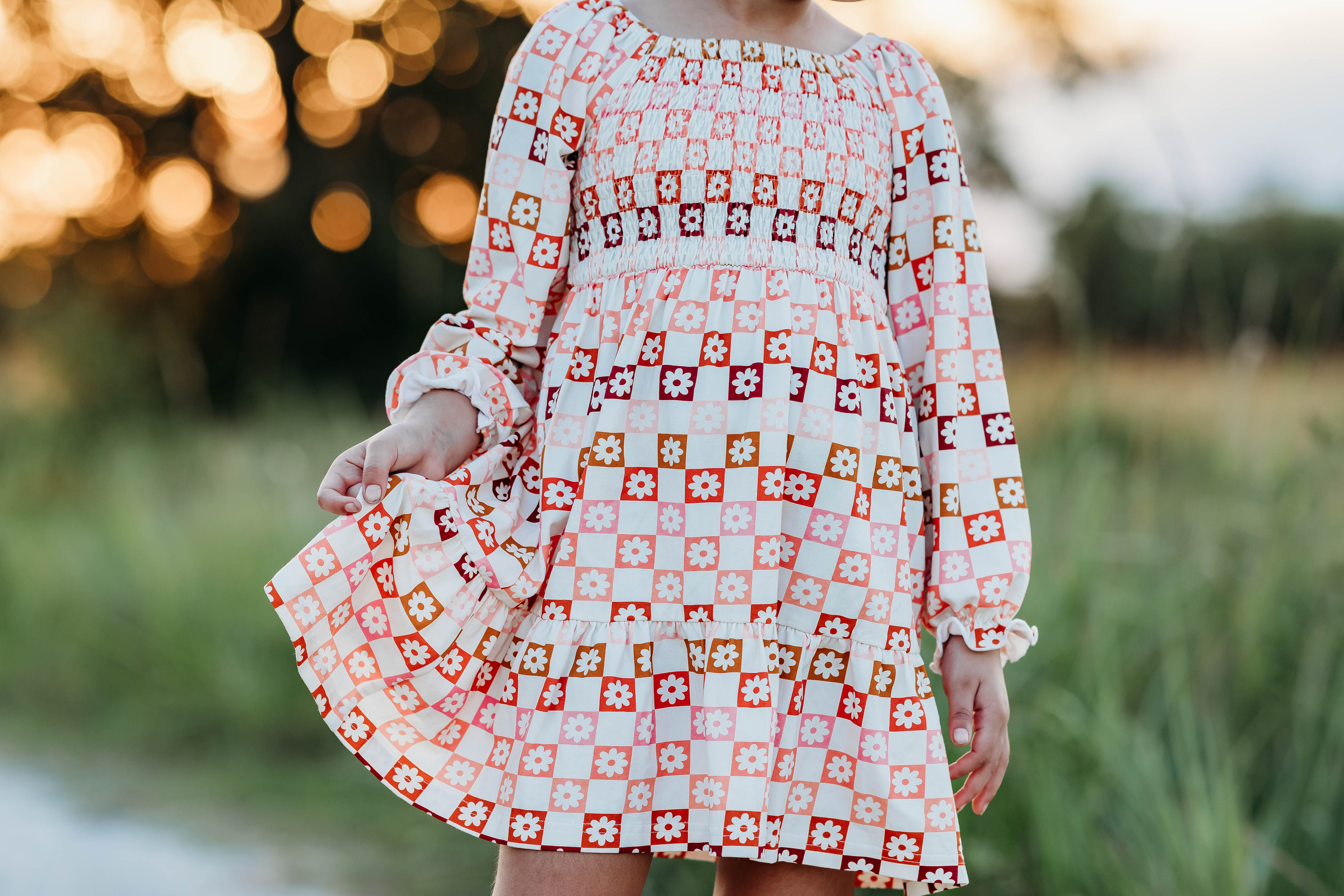 Sadie Dress - Peace and Plaid