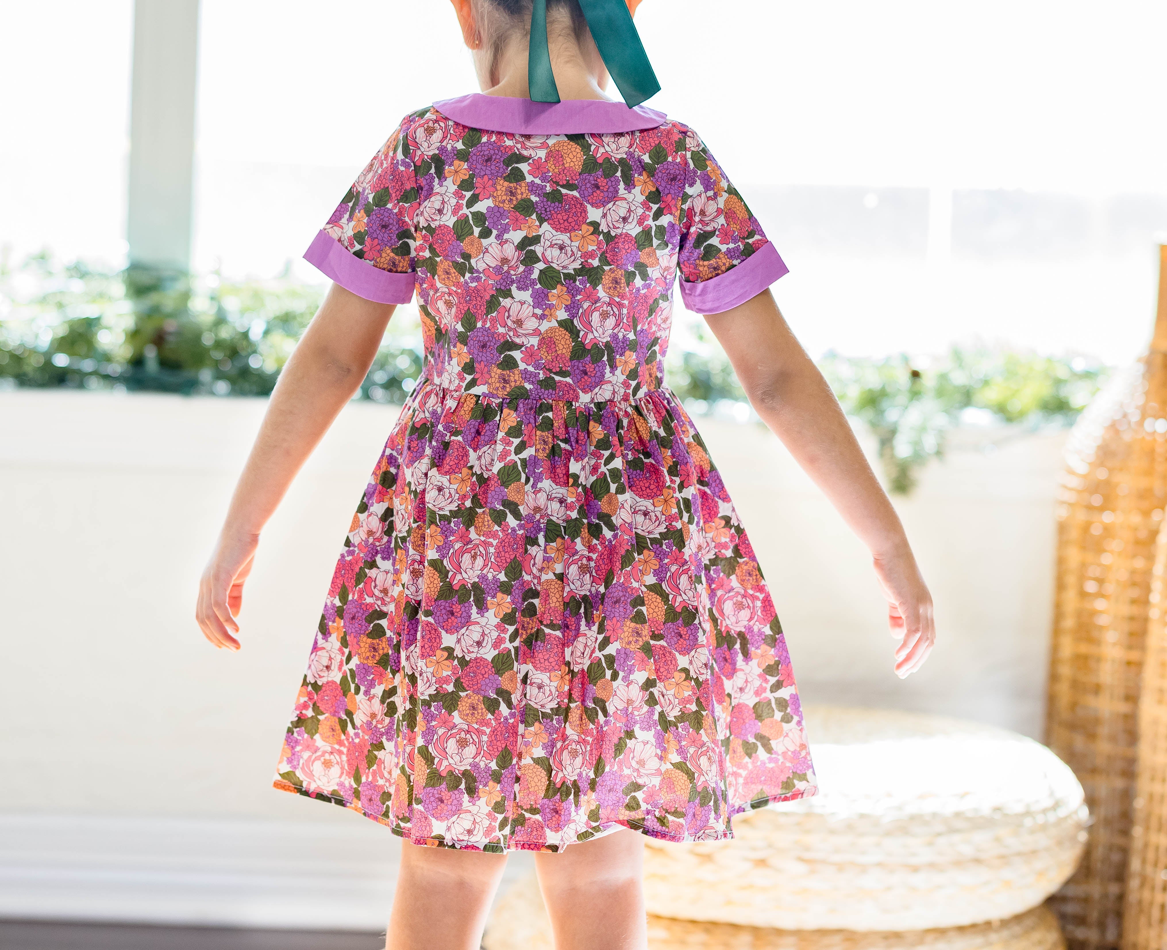 Ruby Mae Dress - Rustic Rose