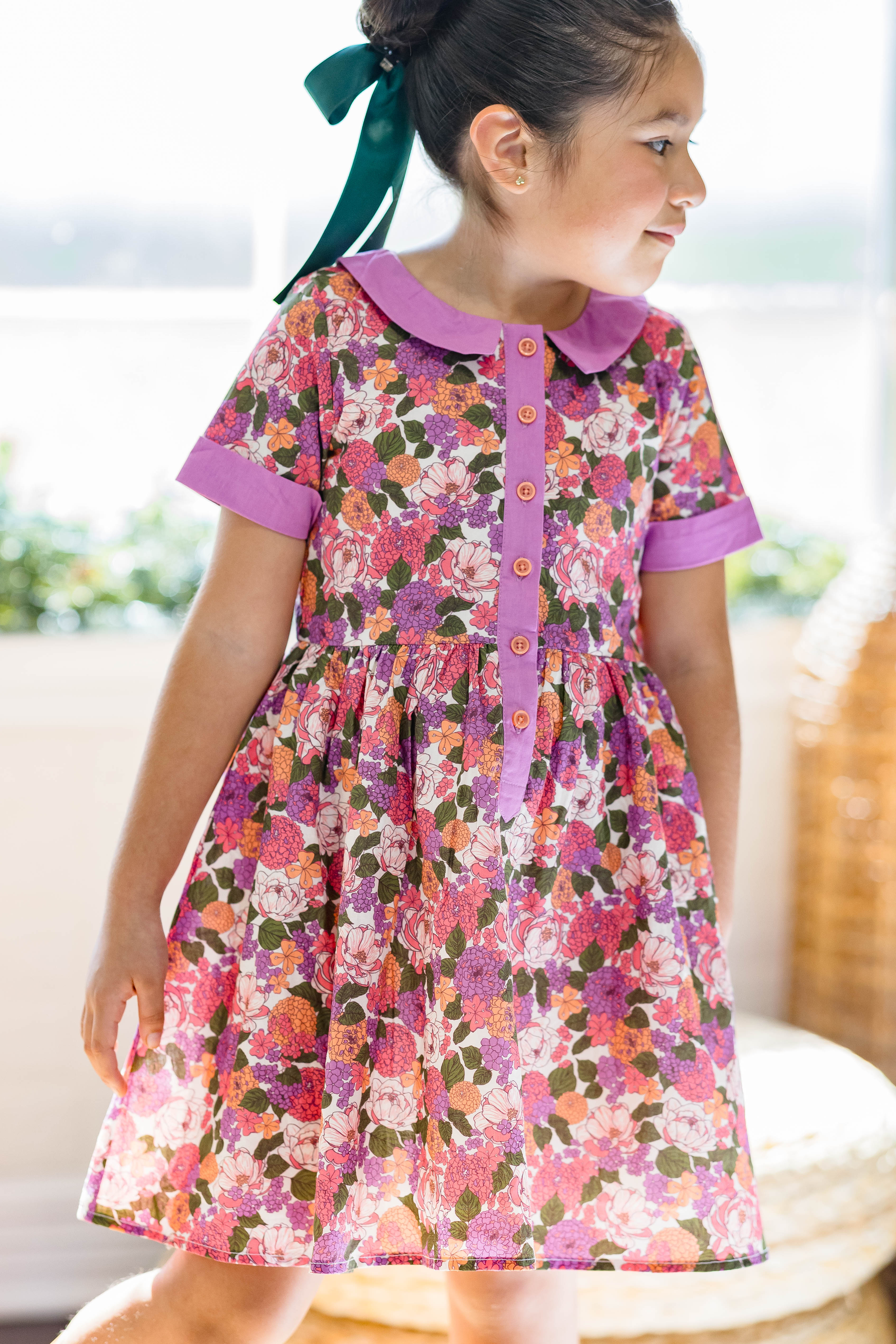 Ruby Mae Dress - Rustic Rose