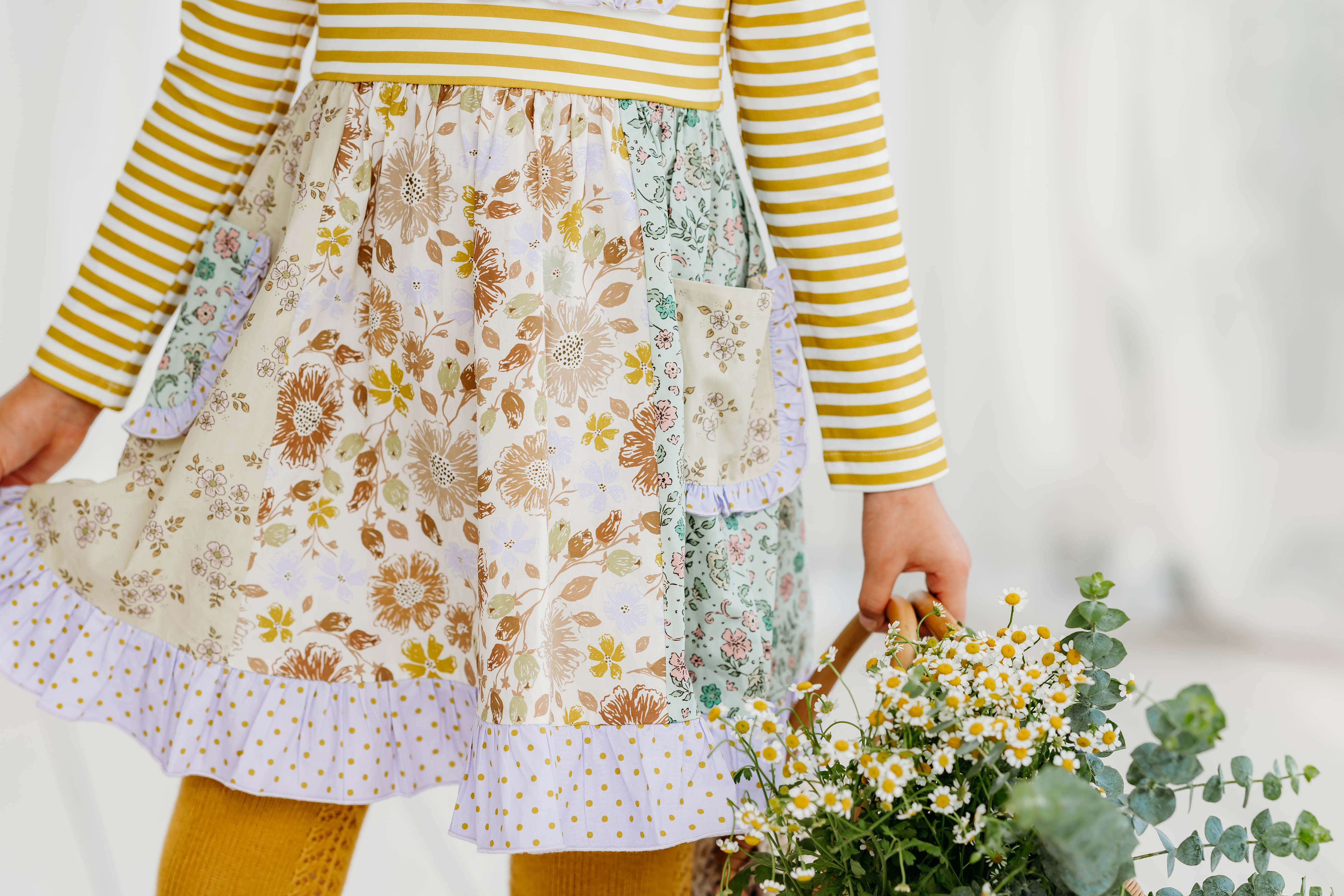 Elara Knit Dress - Lavender Fields