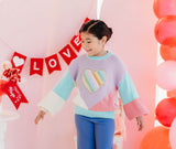 Ombre Heart Sweater