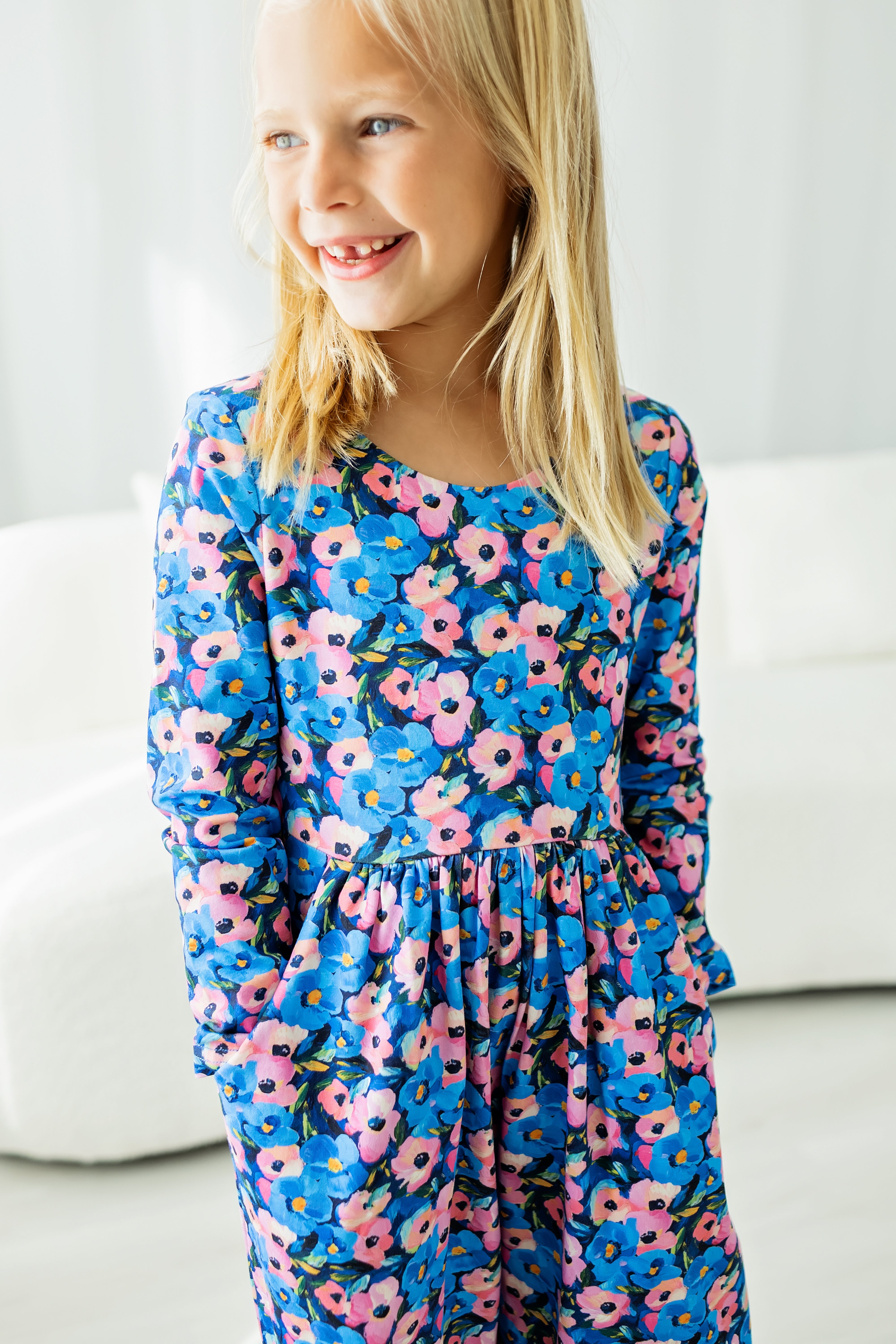 Ivy Romper - Storm Petal