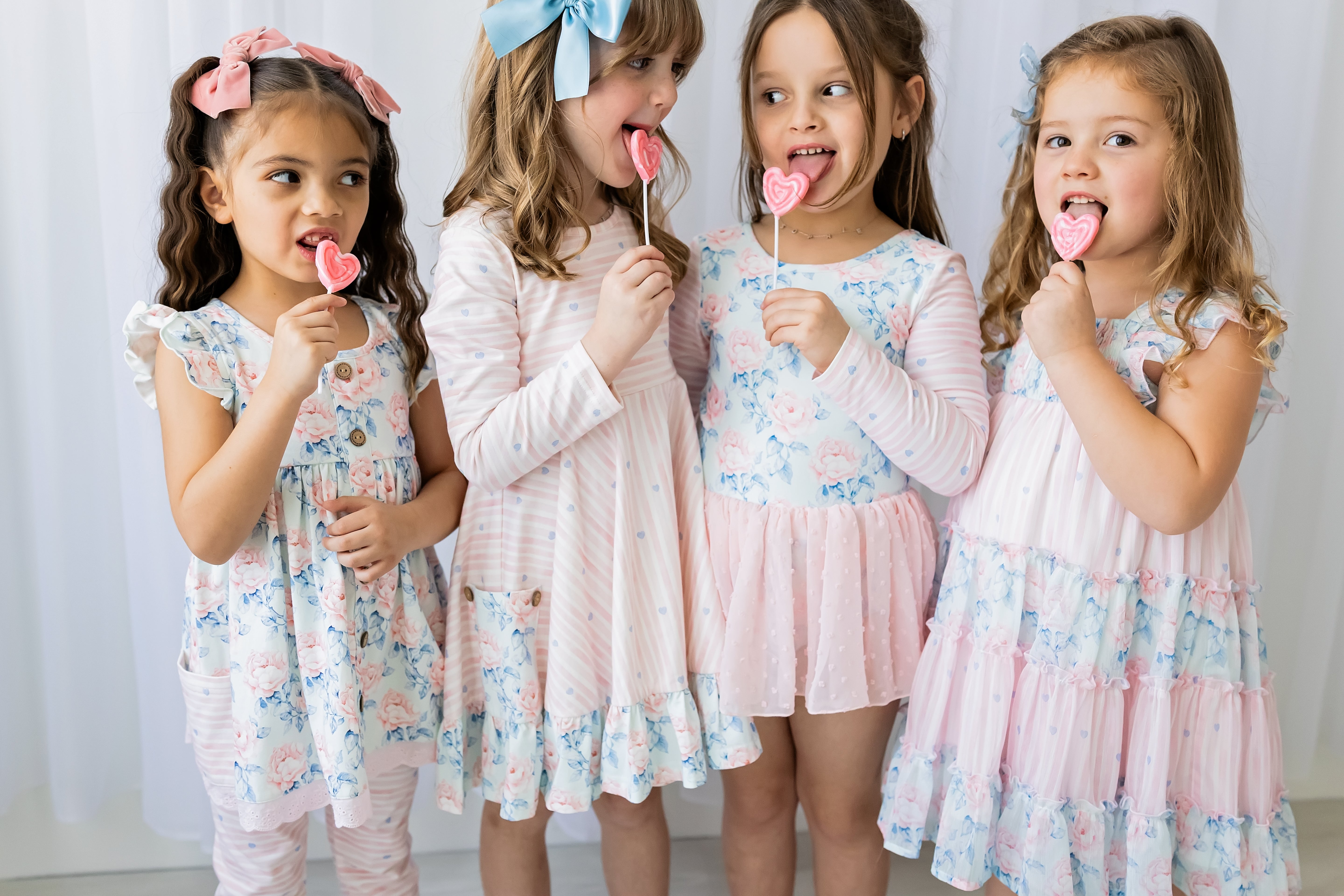 Brielle Shimmer Dress - Blooming Grace