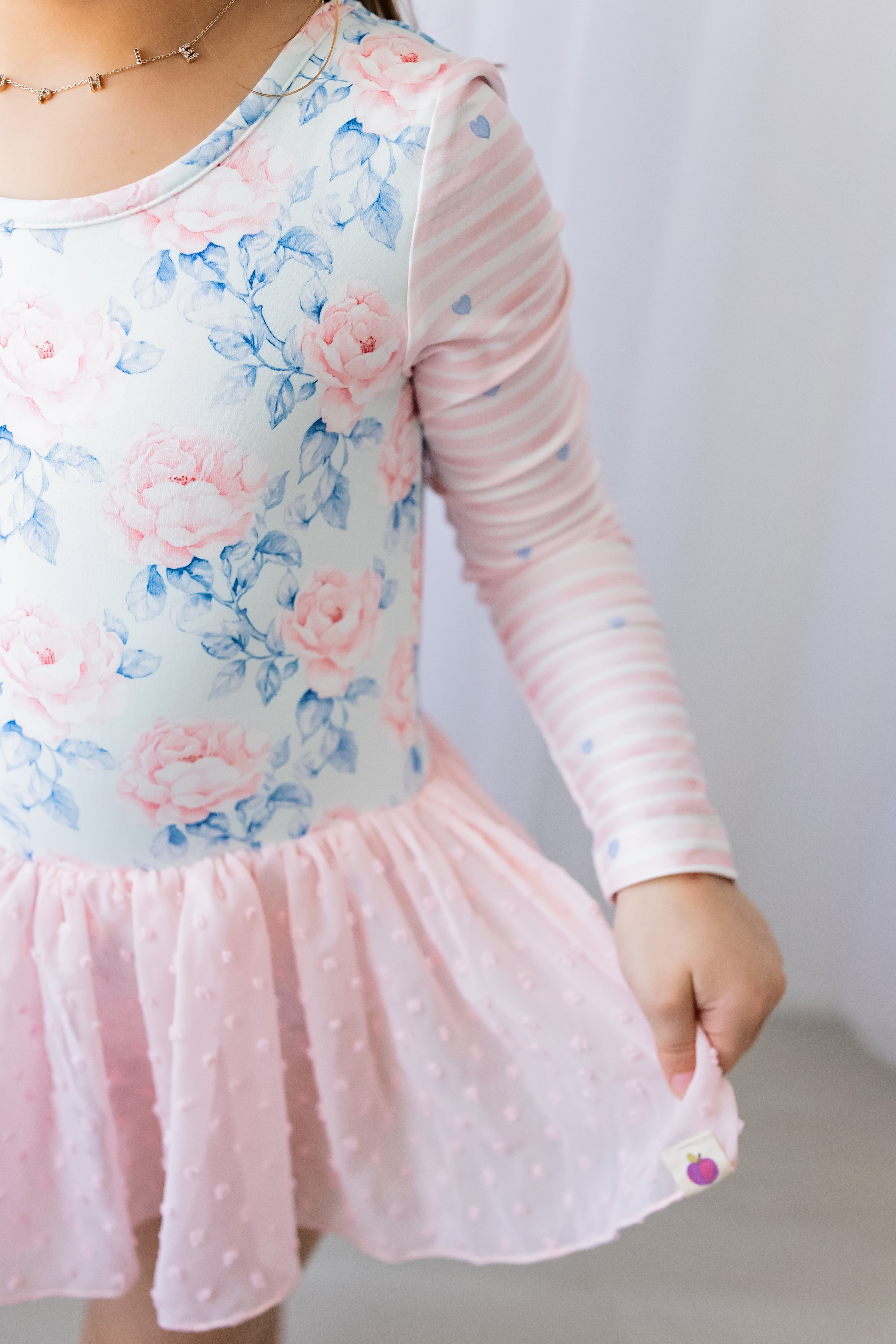 Farrah Clipdot Leotard - Blooming Grace