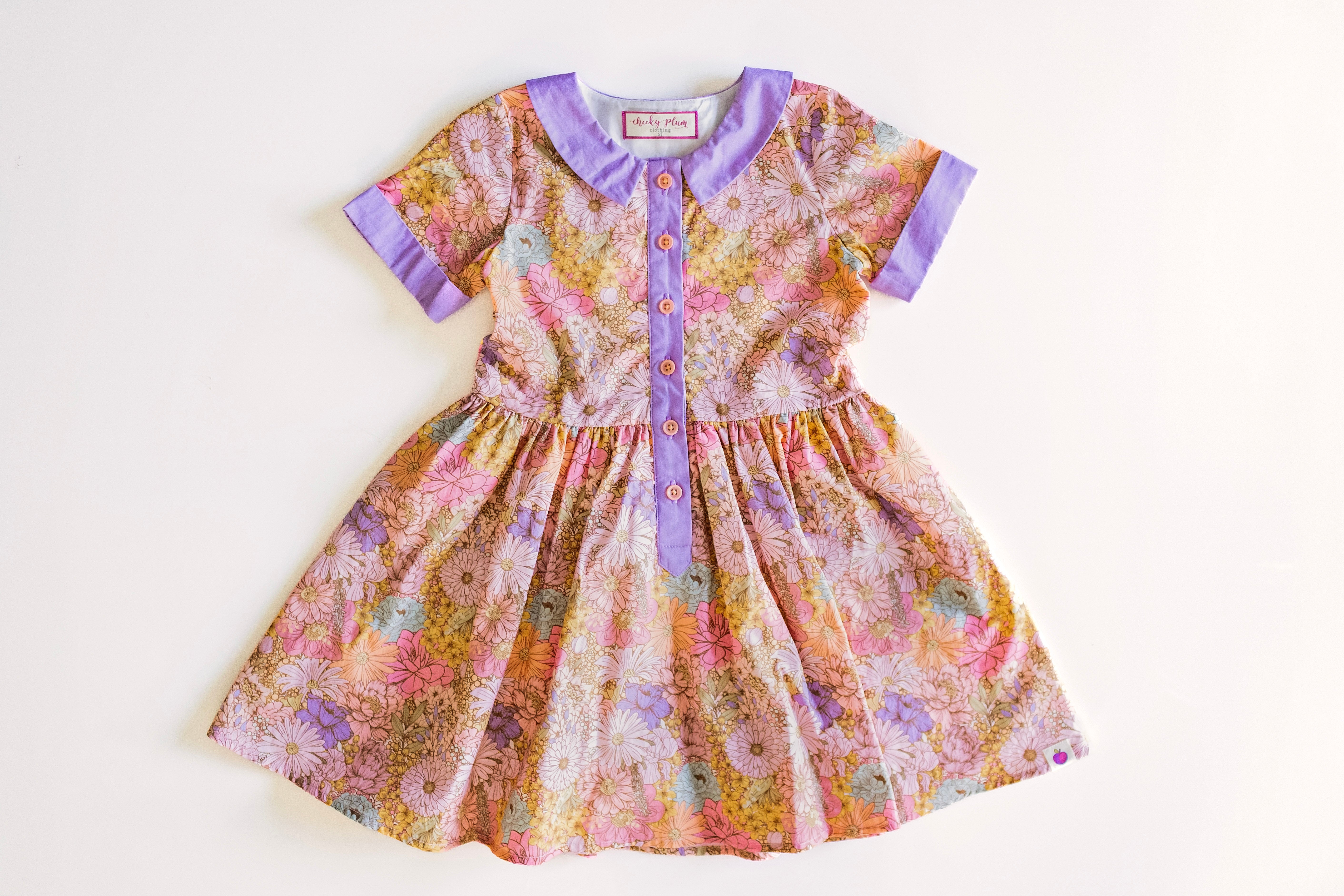 Ruby Mae Dress - Dusky Dahlia