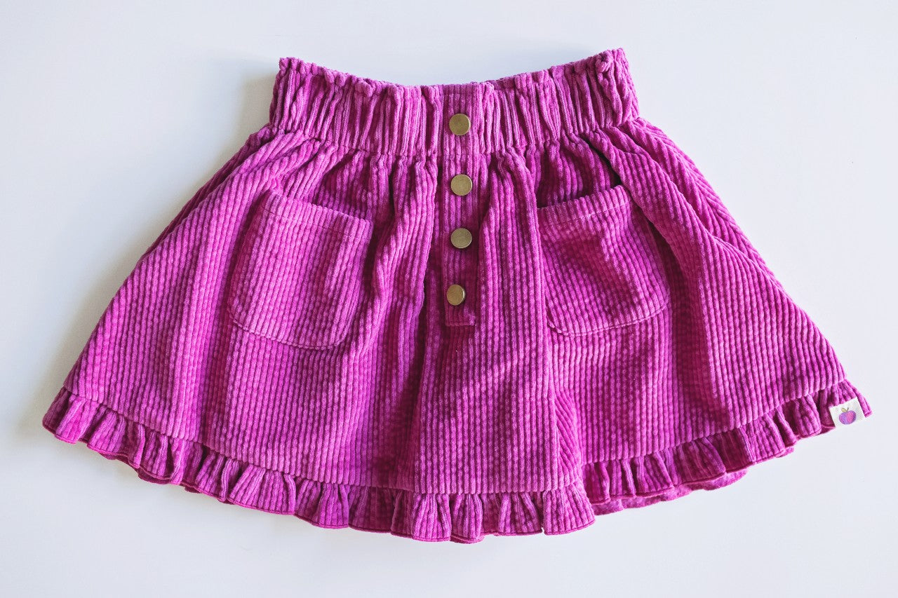 Vienna Corduroy Skirt - Jewelbloom