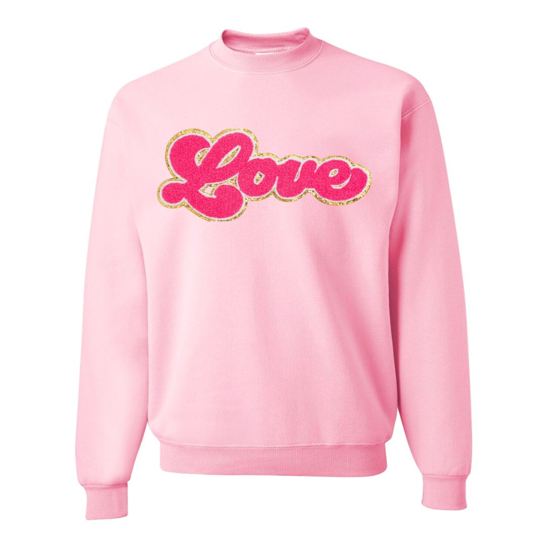 Women's Sweet Wink Sweater - Love Script