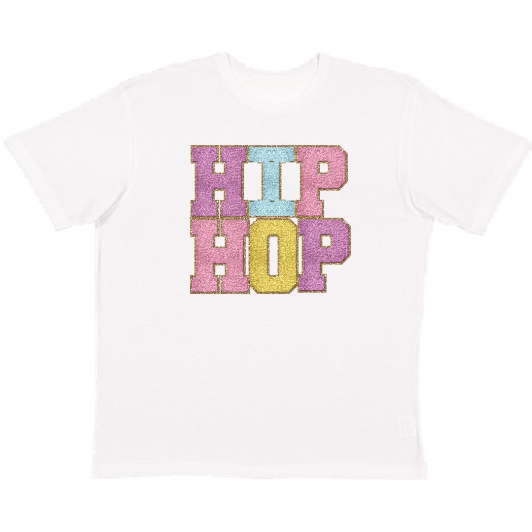 Women's HIP HOP Patch T-Shirt