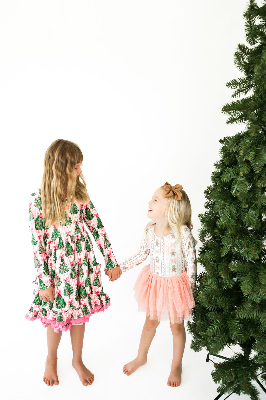 Myra Dress - Merry Pink Pines (Pre-Order ships end of October)