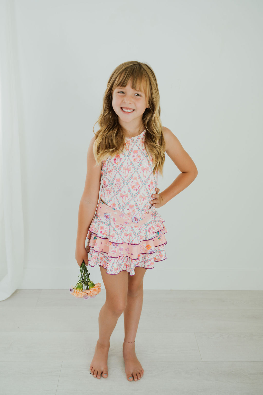 Active Skirt - Rosie Ribbons (Pre-Order)