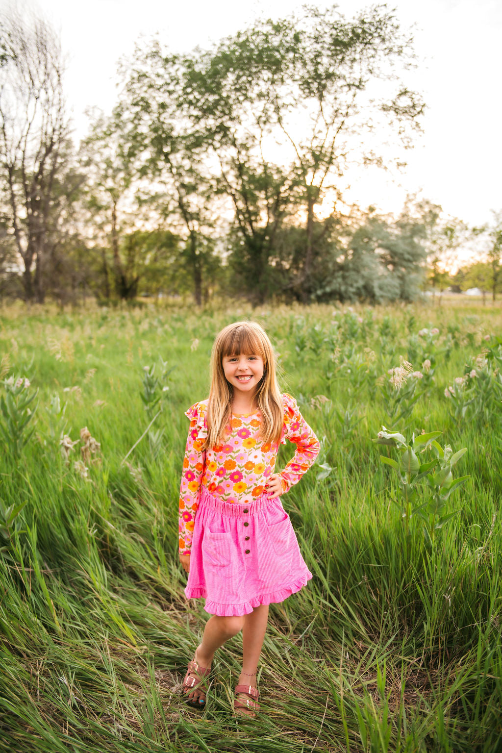 Ribbed Top - Spiced Meadow (Pre-Order)