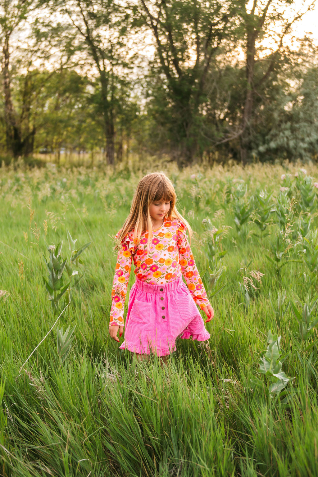 Ribbed Top - Spiced Meadow (Pre-Order)