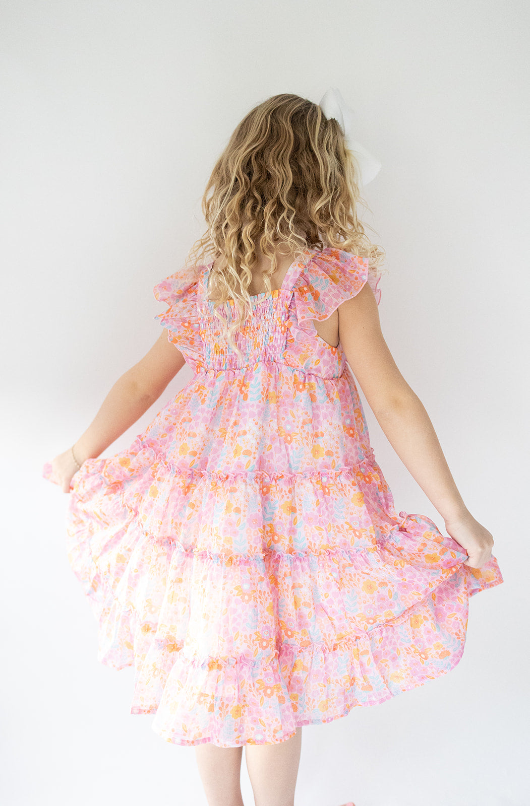 Brielle Dress - Pink Papaya Parade (Pre-Order)