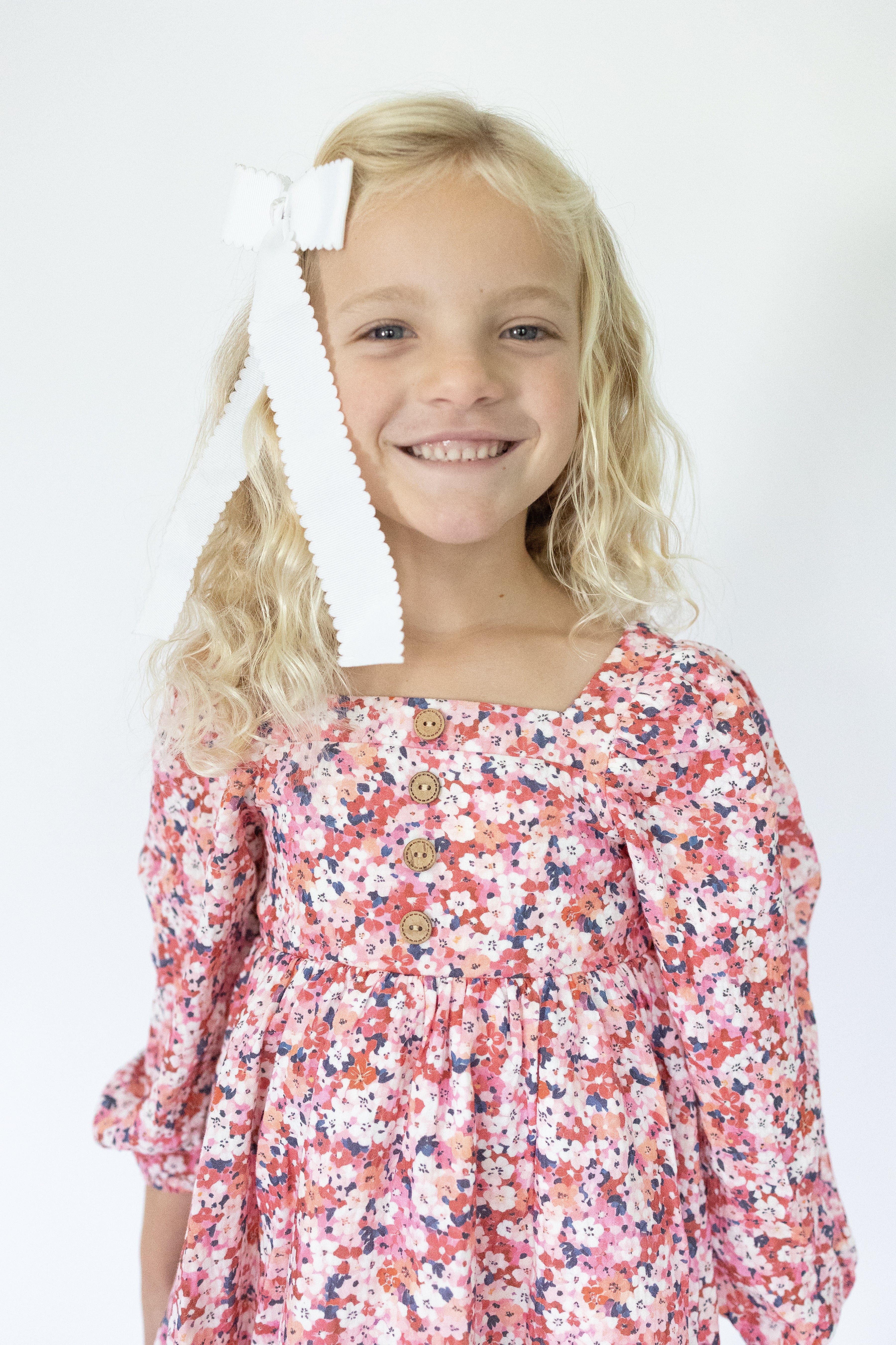 Puff Sleeve Gauze Dress - Berry & Bloom